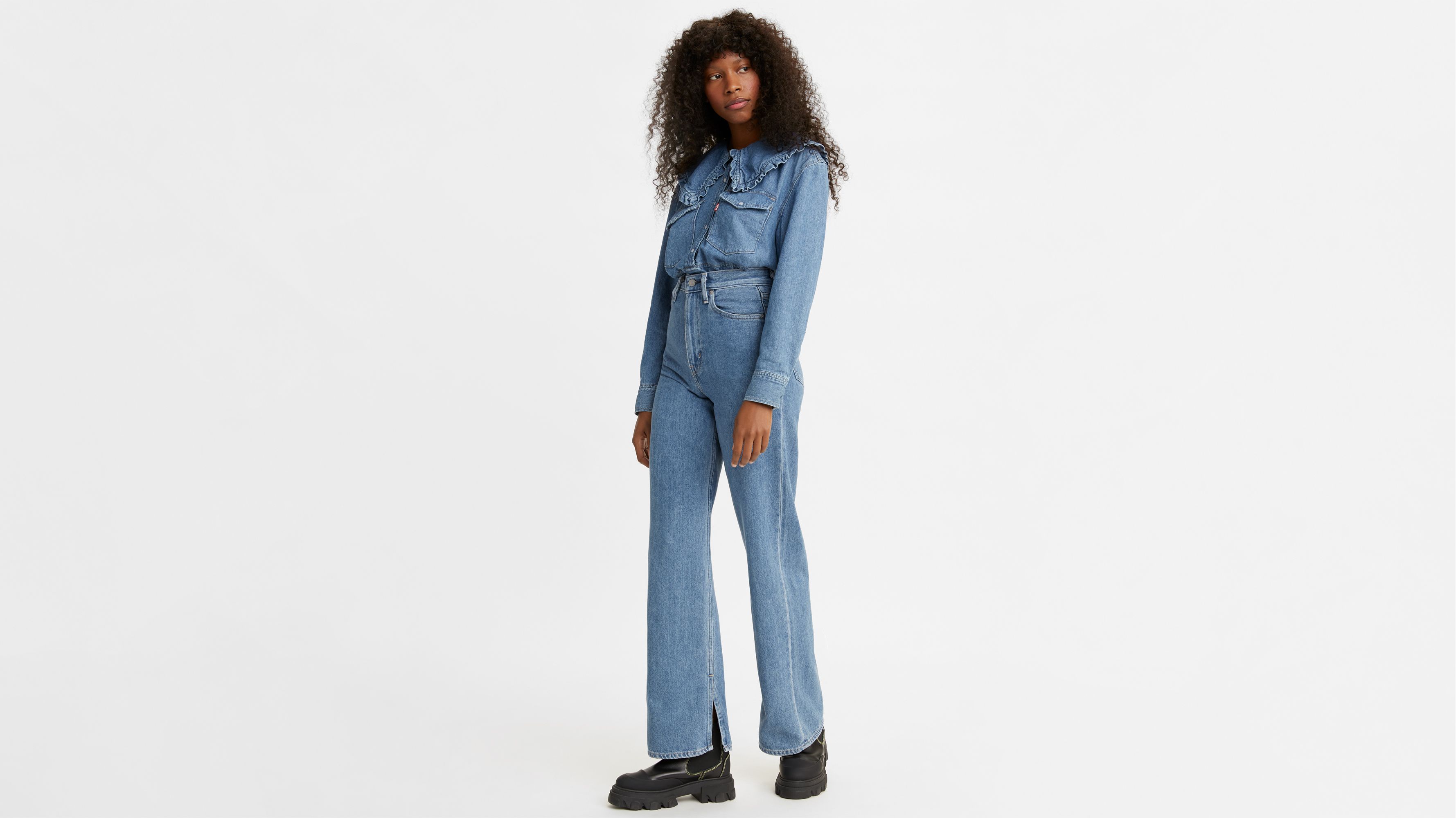 levi's high loose cottonized hemp women's jeans