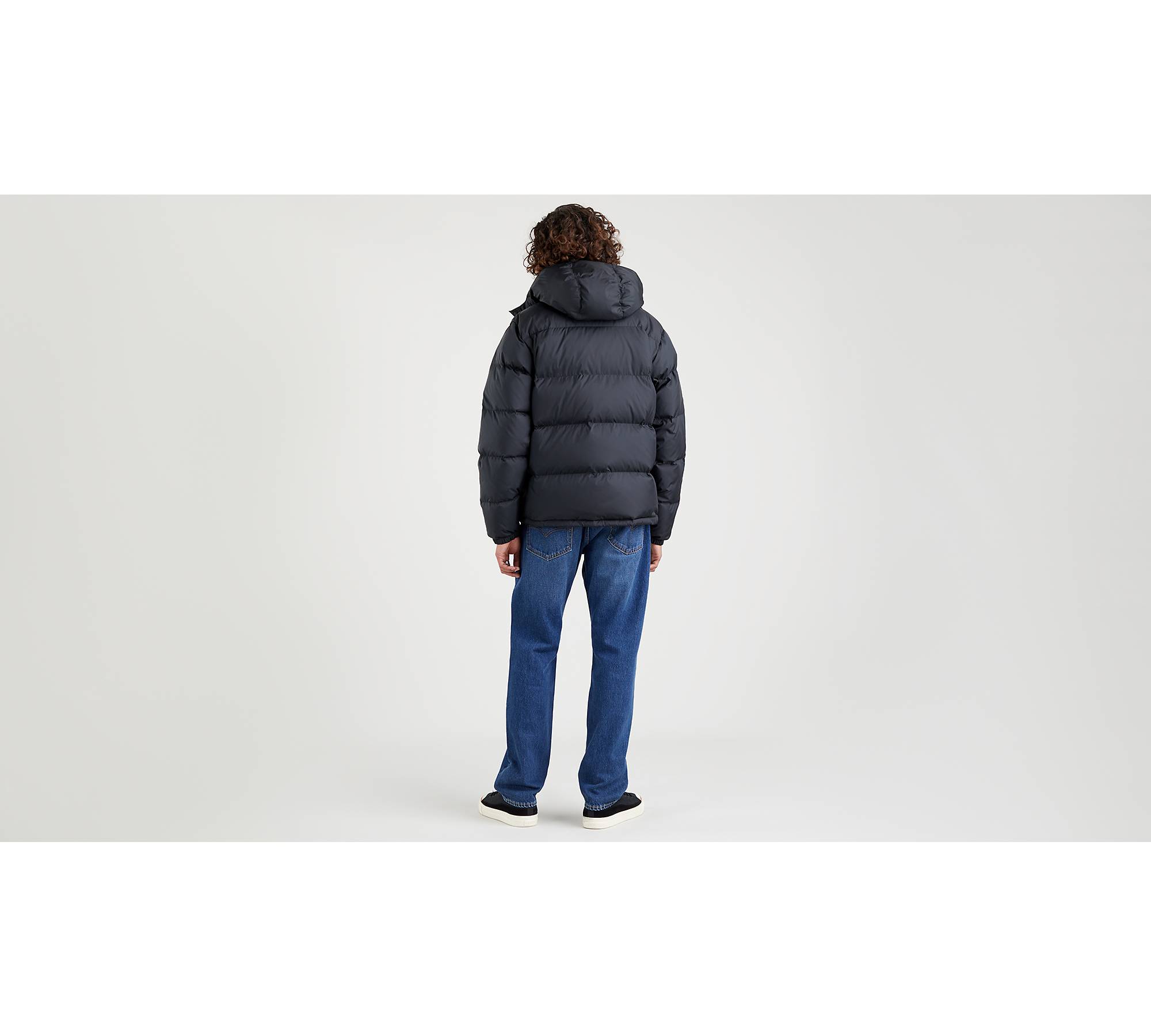 Hooded Fillmore Short Jacket - Black | Levi's® IT