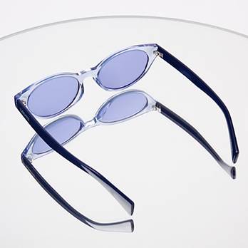 Levi’s Blue Cat Eye Sunglasses 4