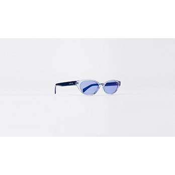 Levi’s Blue Cat Eye Sunglasses 2