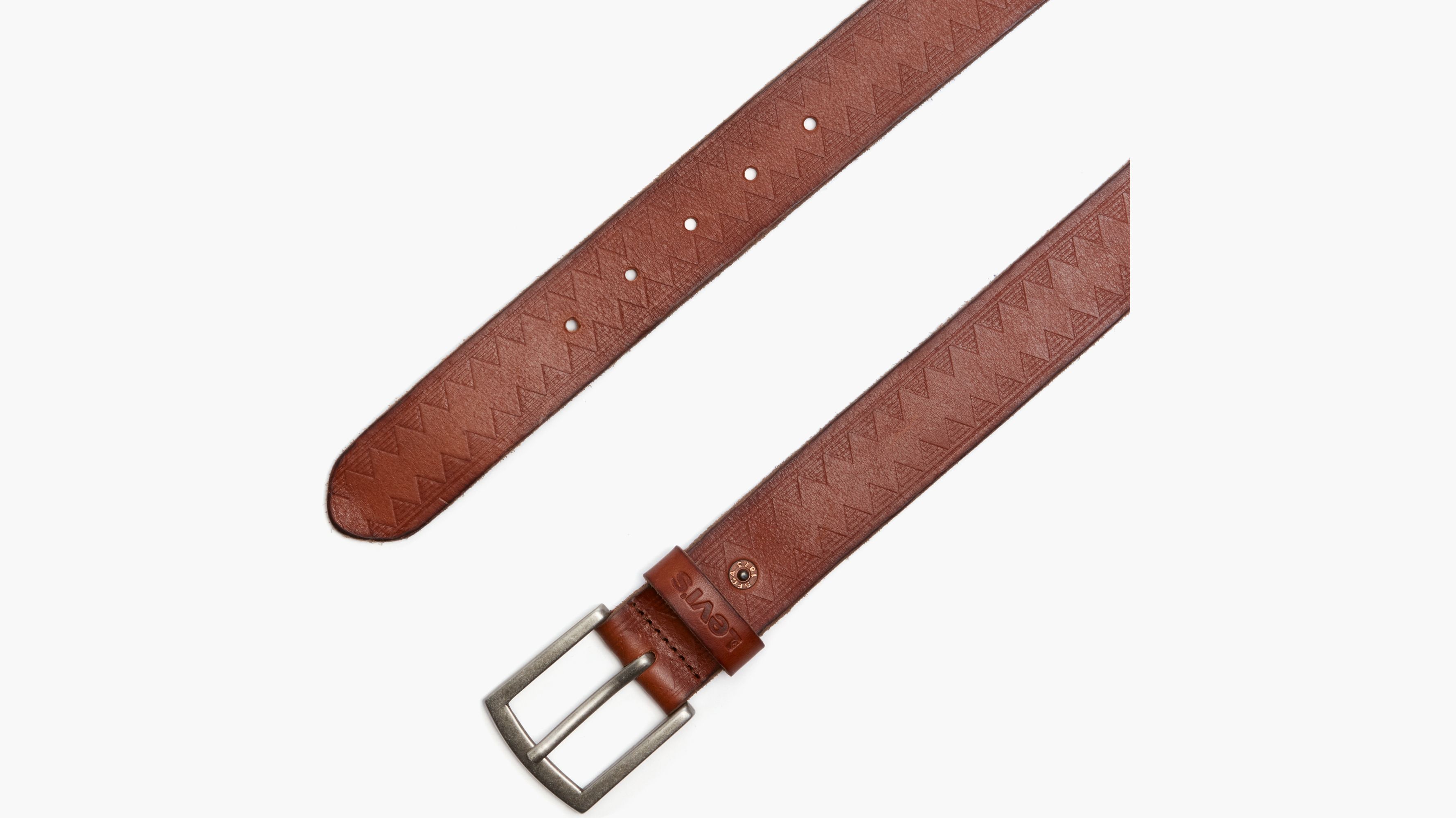 Premium Epi leather belt, Custom leather belt for men LB078