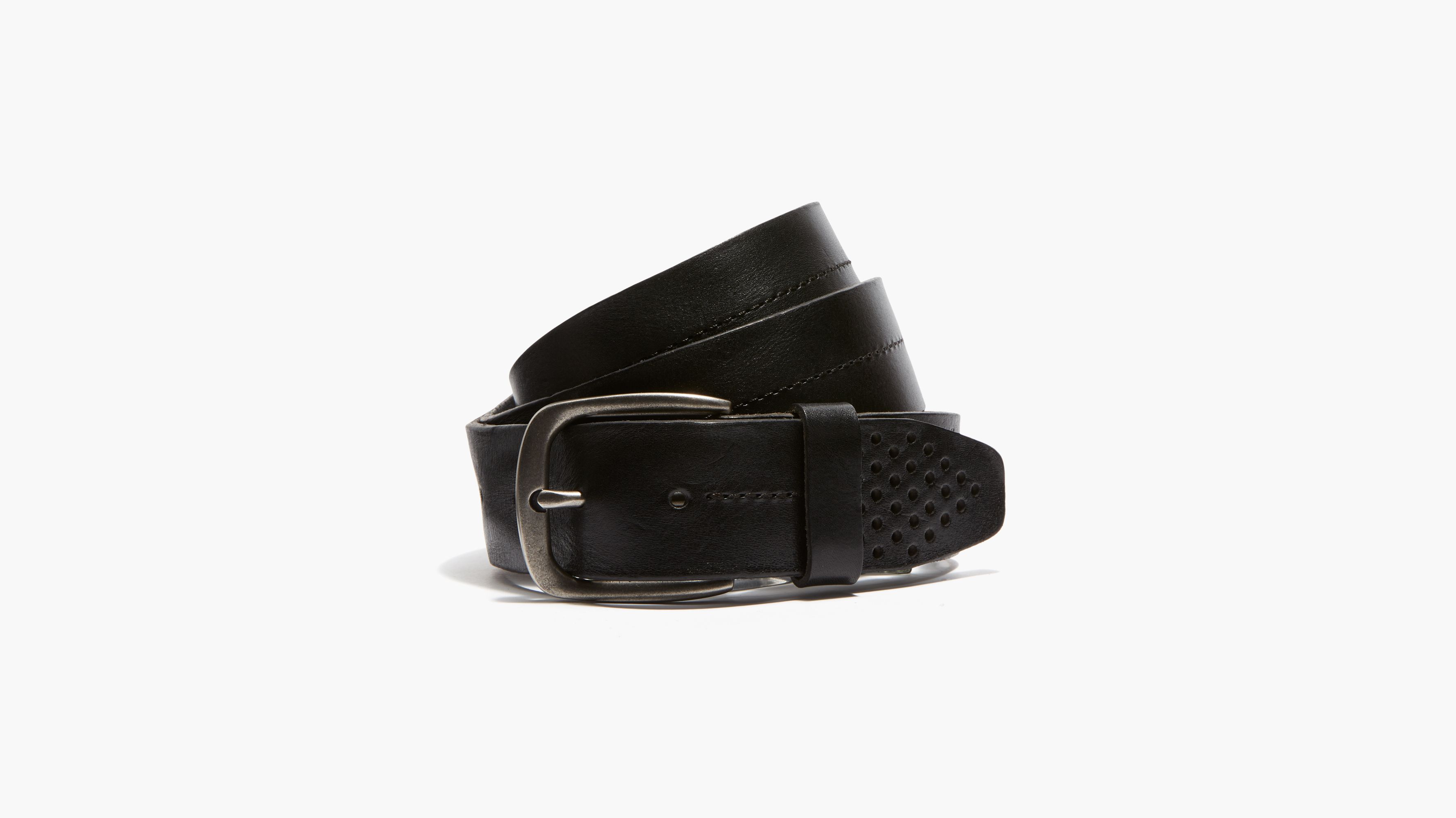 Perforated Leather Belt 1