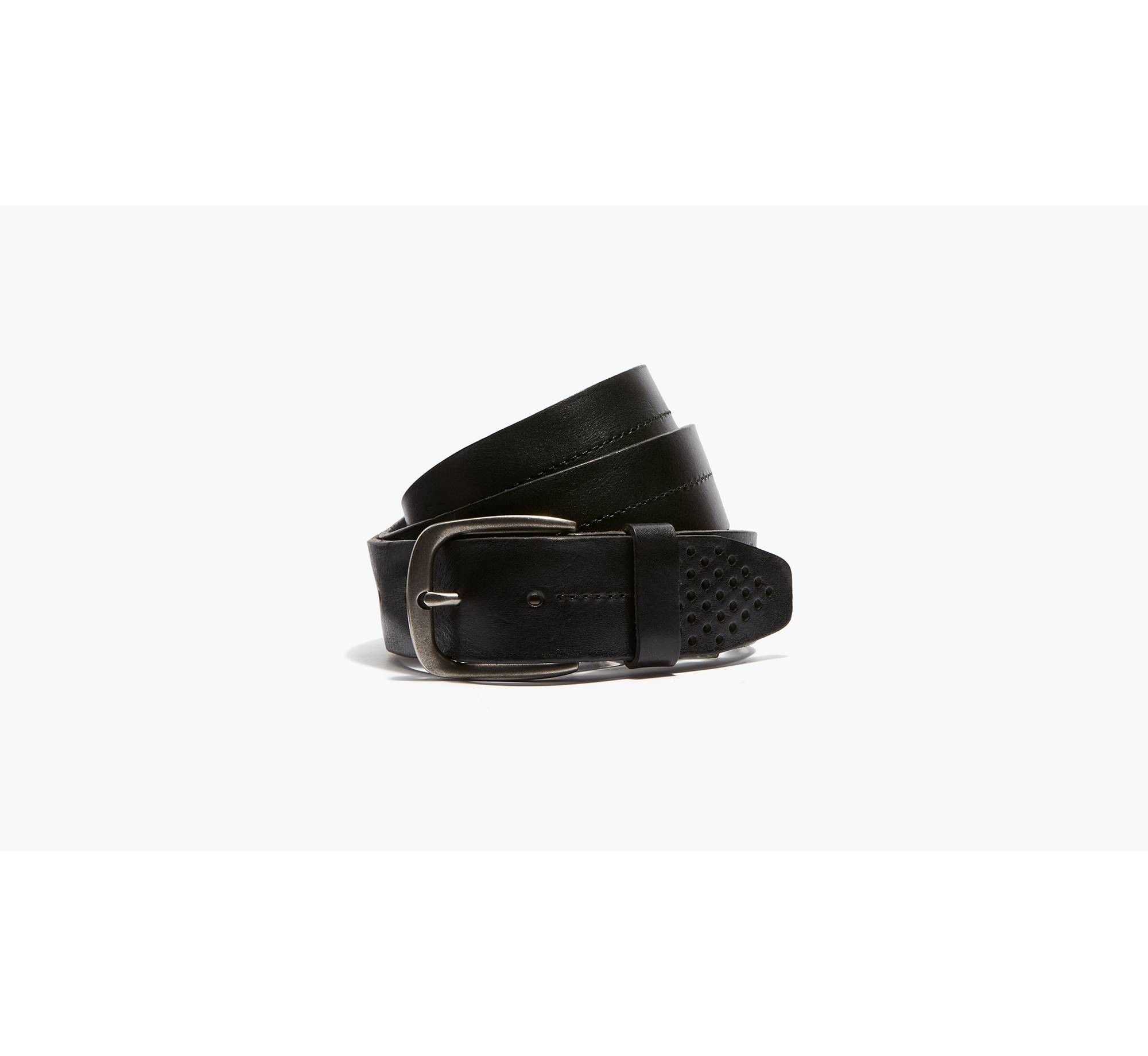Perforated Leather Belt 1