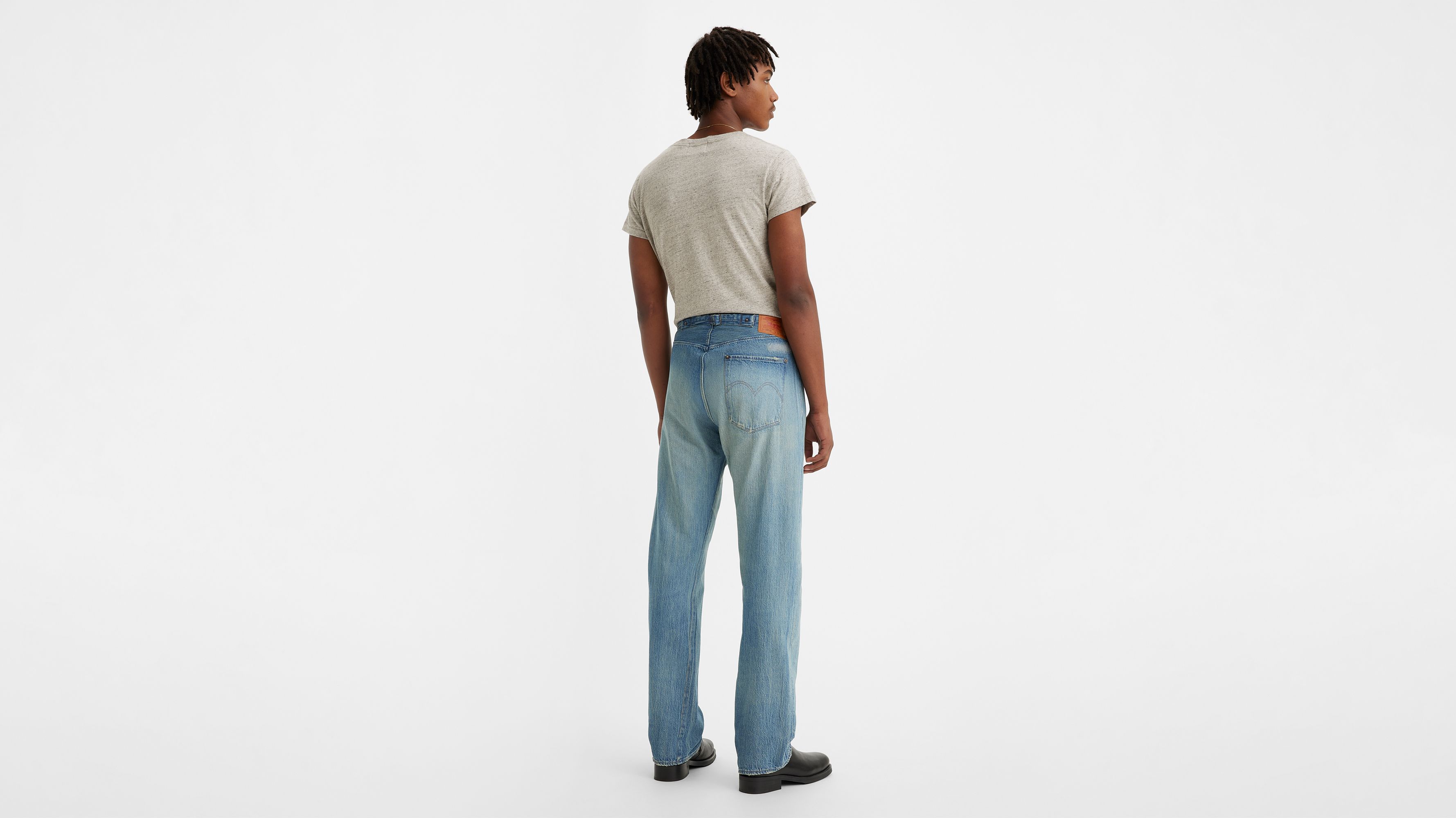 1890 501® Original Fit Selvedge Men's Jeans - Medium Wash | Levi's® US