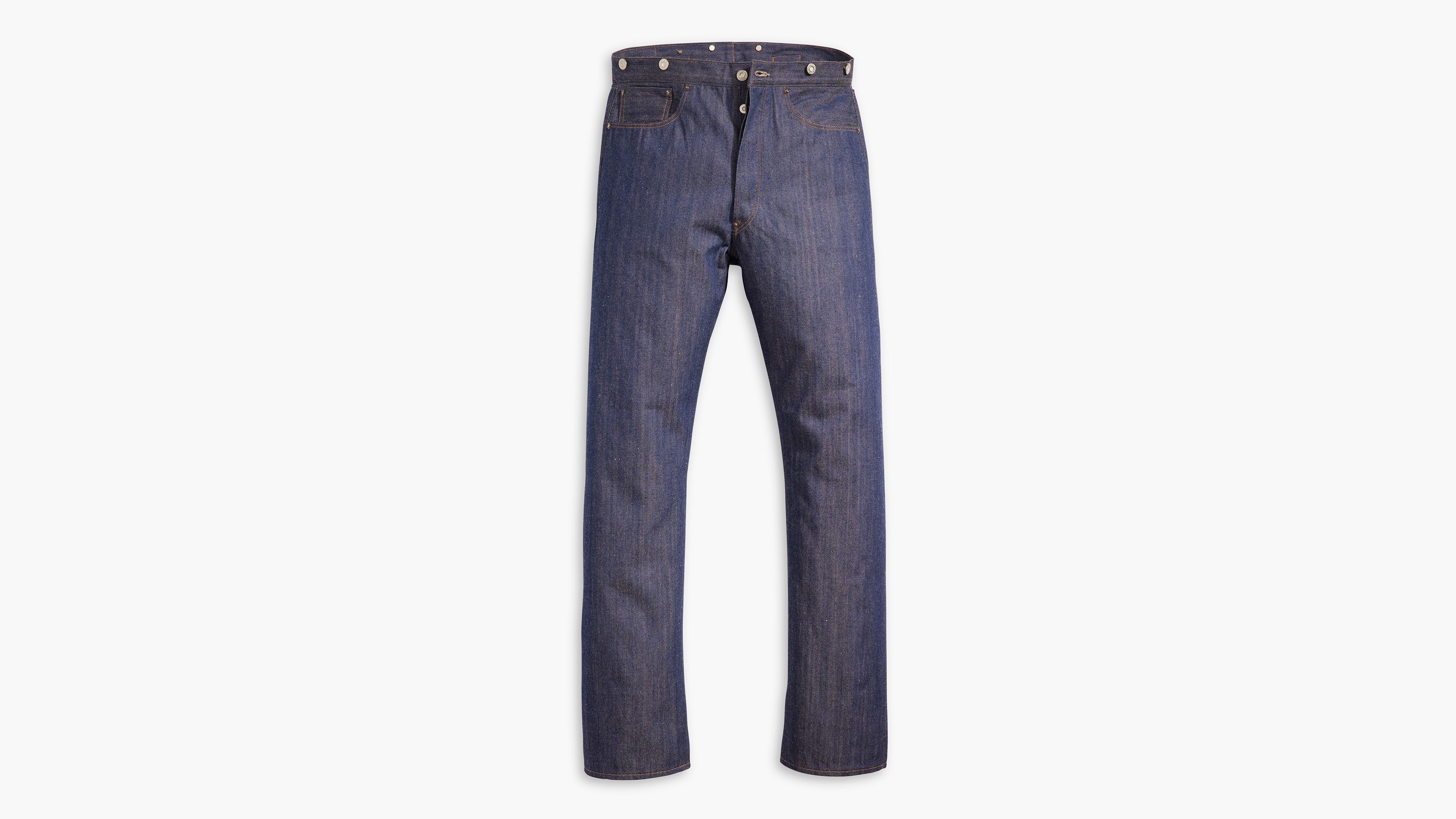 1890 501® Original Fit Selvedge Men's Jeans - Dark Wash | Levi's® US