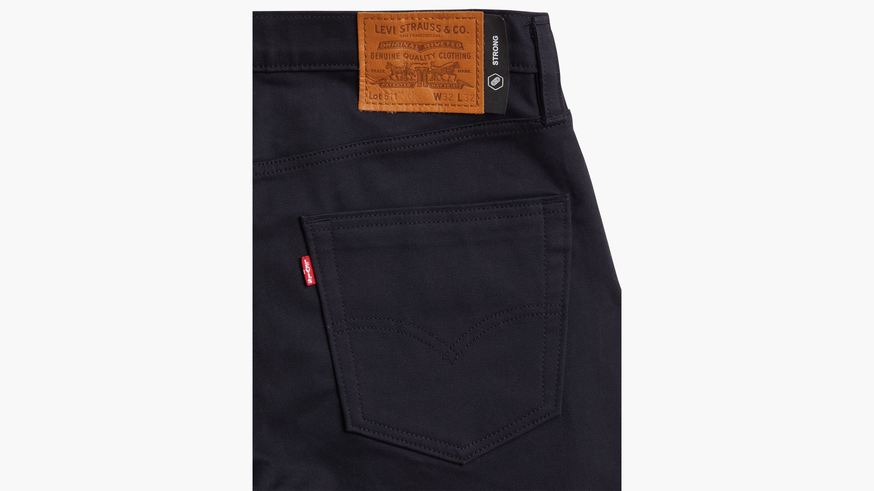 Skate 511™ Slim Jeans - Black | Levi's® BE