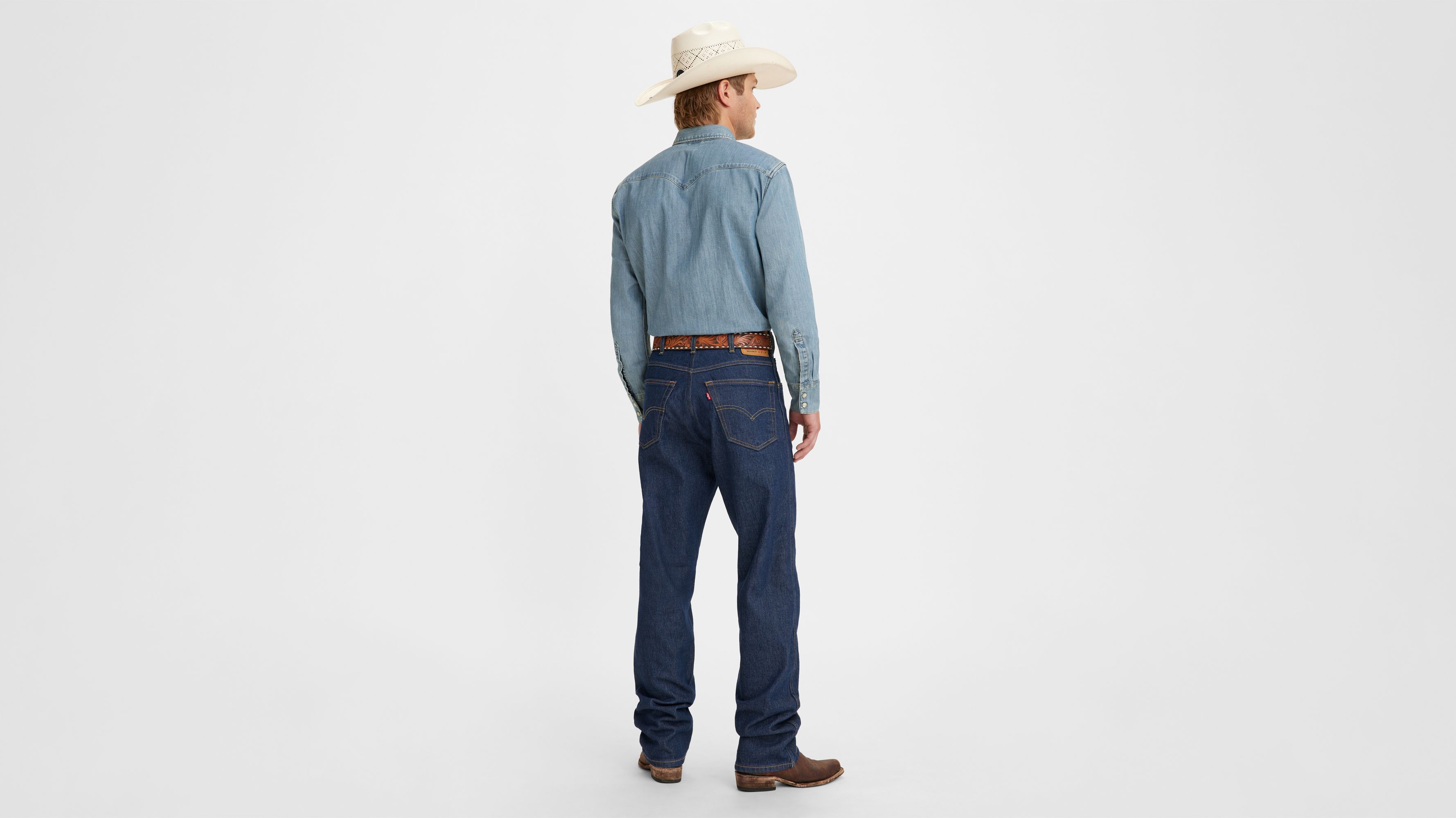 Relaxed Western Fit Men's Jeans