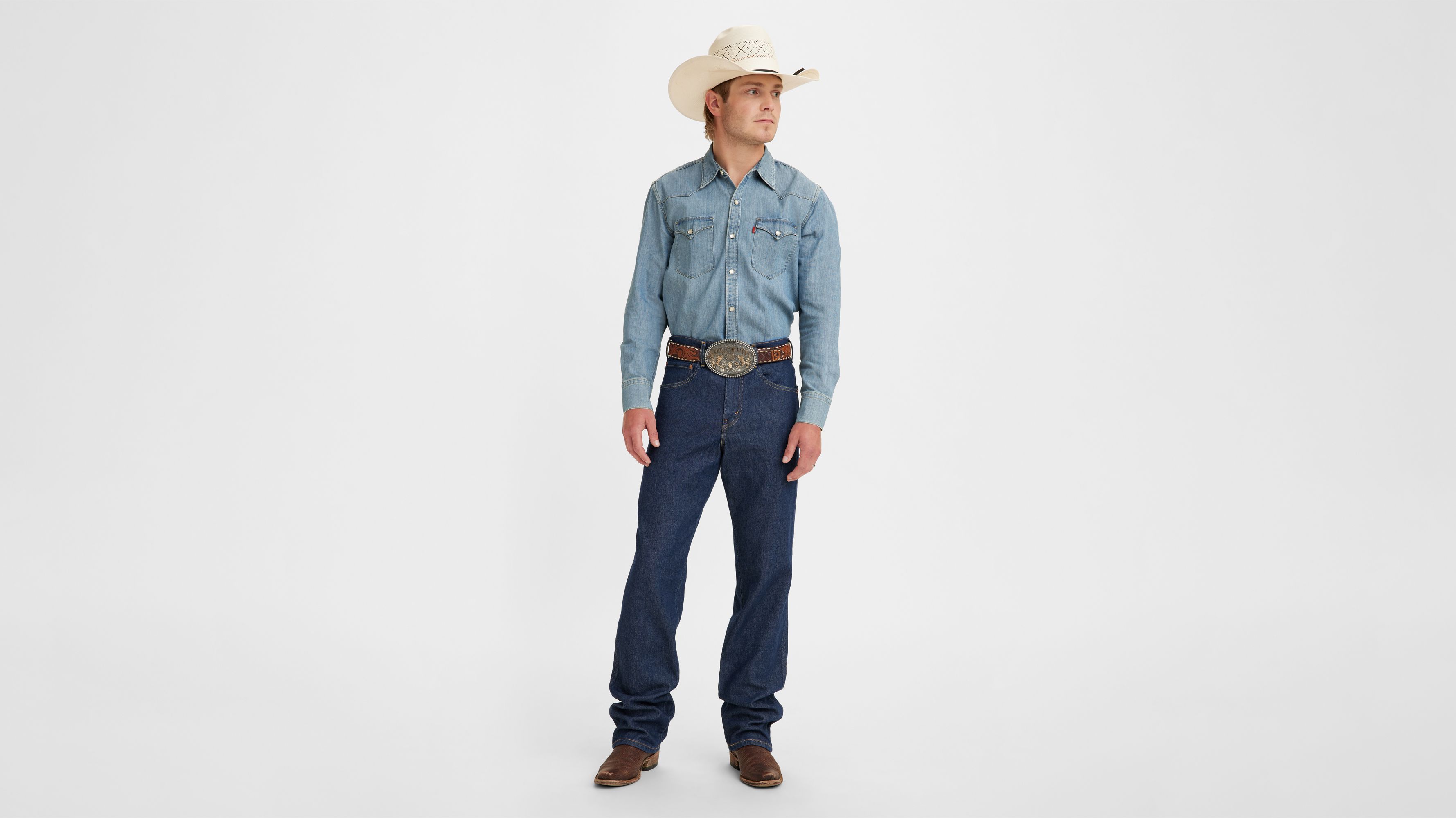 Relaxed Western Fit Men's Jeans - Dark Wash | Levi's® US