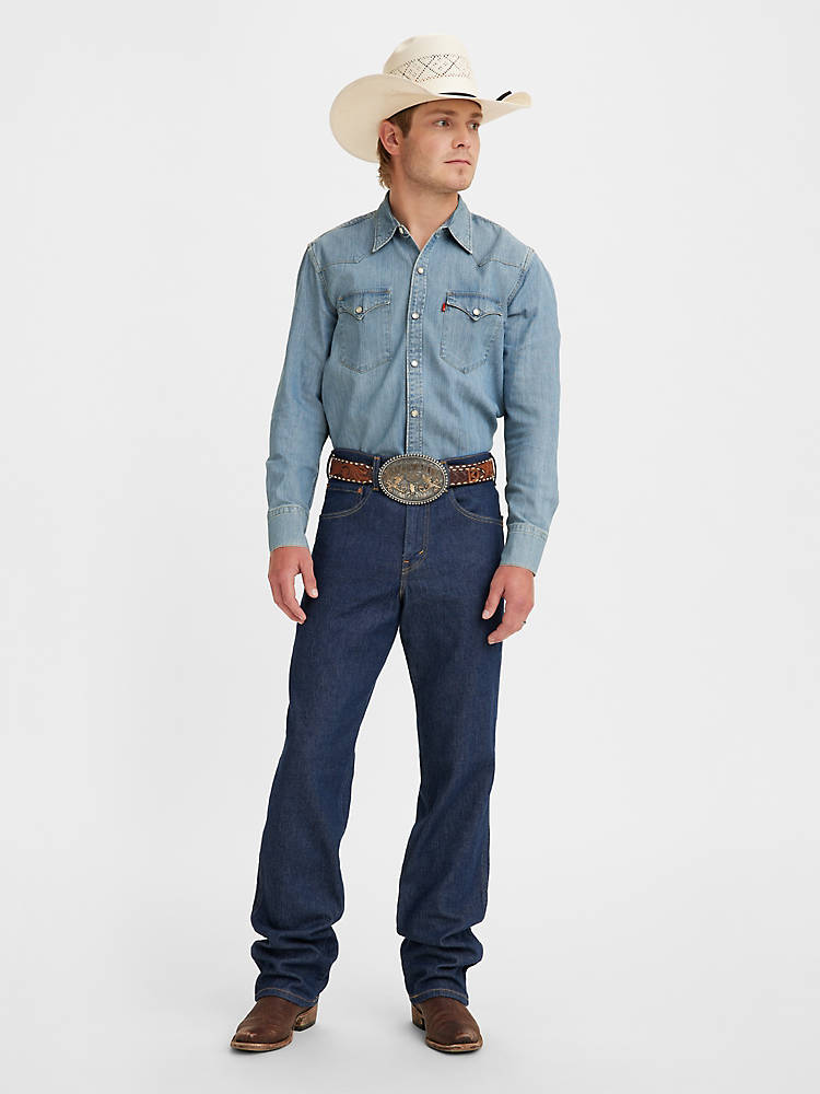 Relaxed Western Fit Men's Jeans