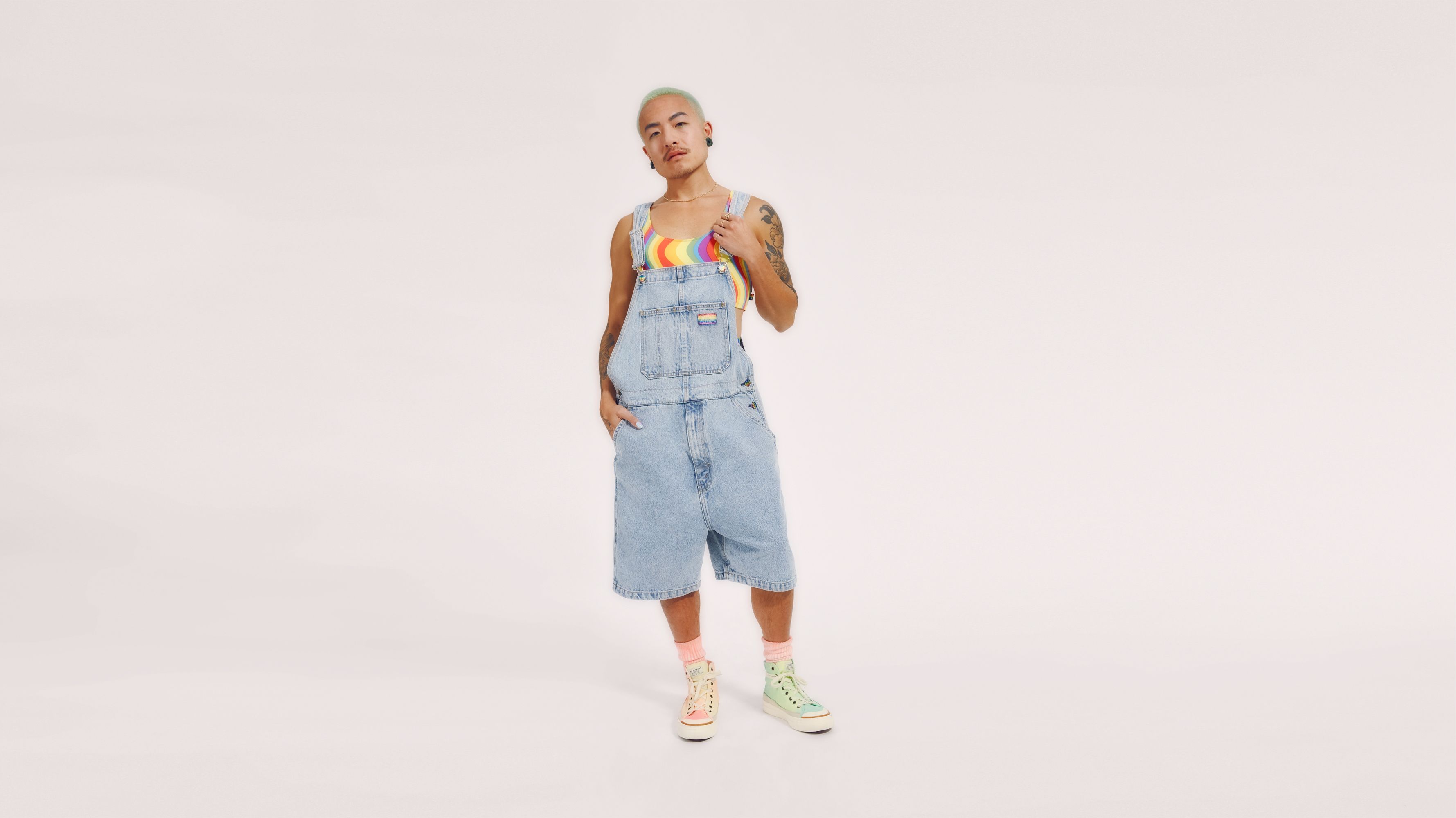 Levi's® Pride Liberation Shortalls 2