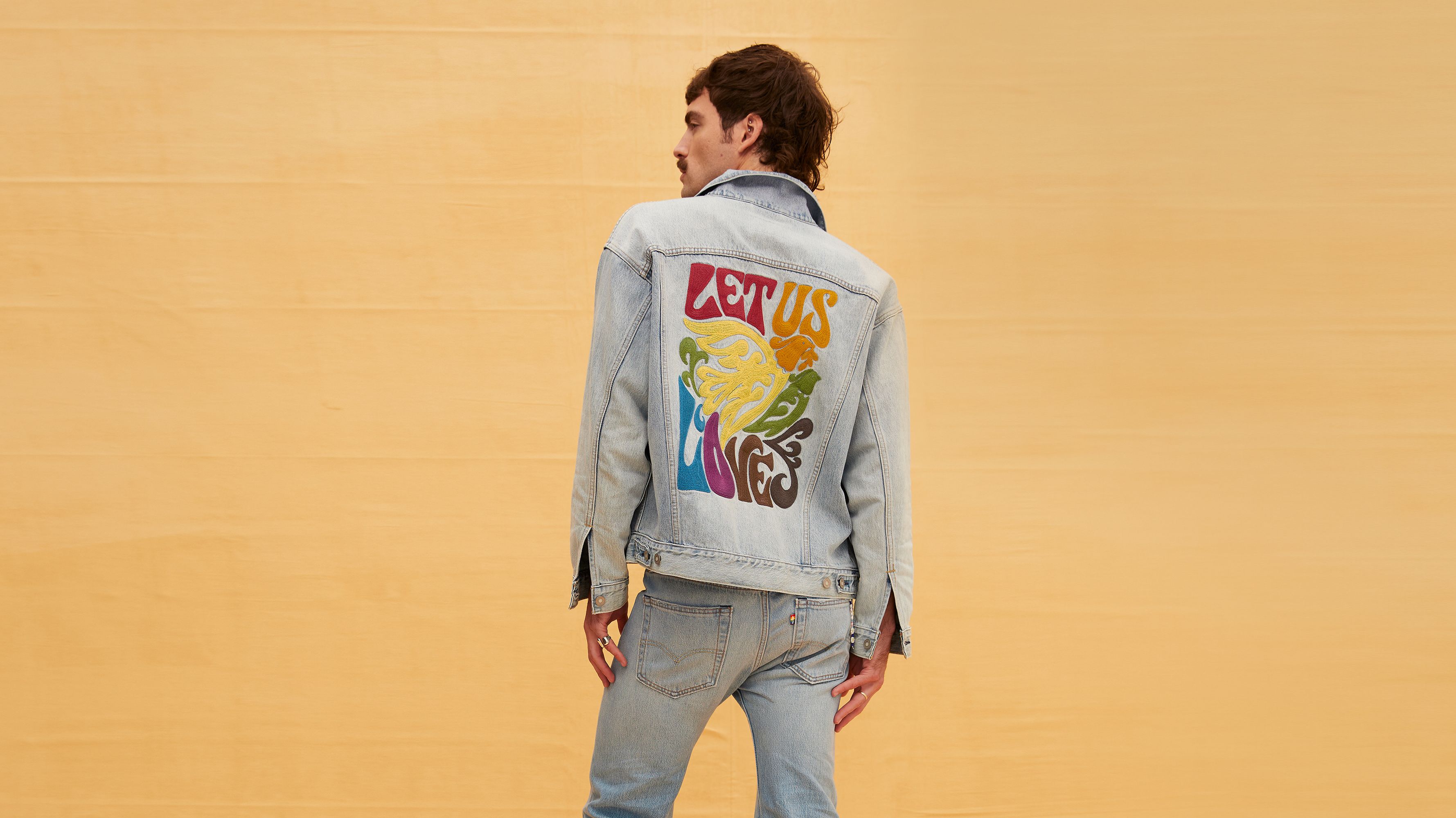 Liberation Trucker Jacket - Blue | Levi's® AD