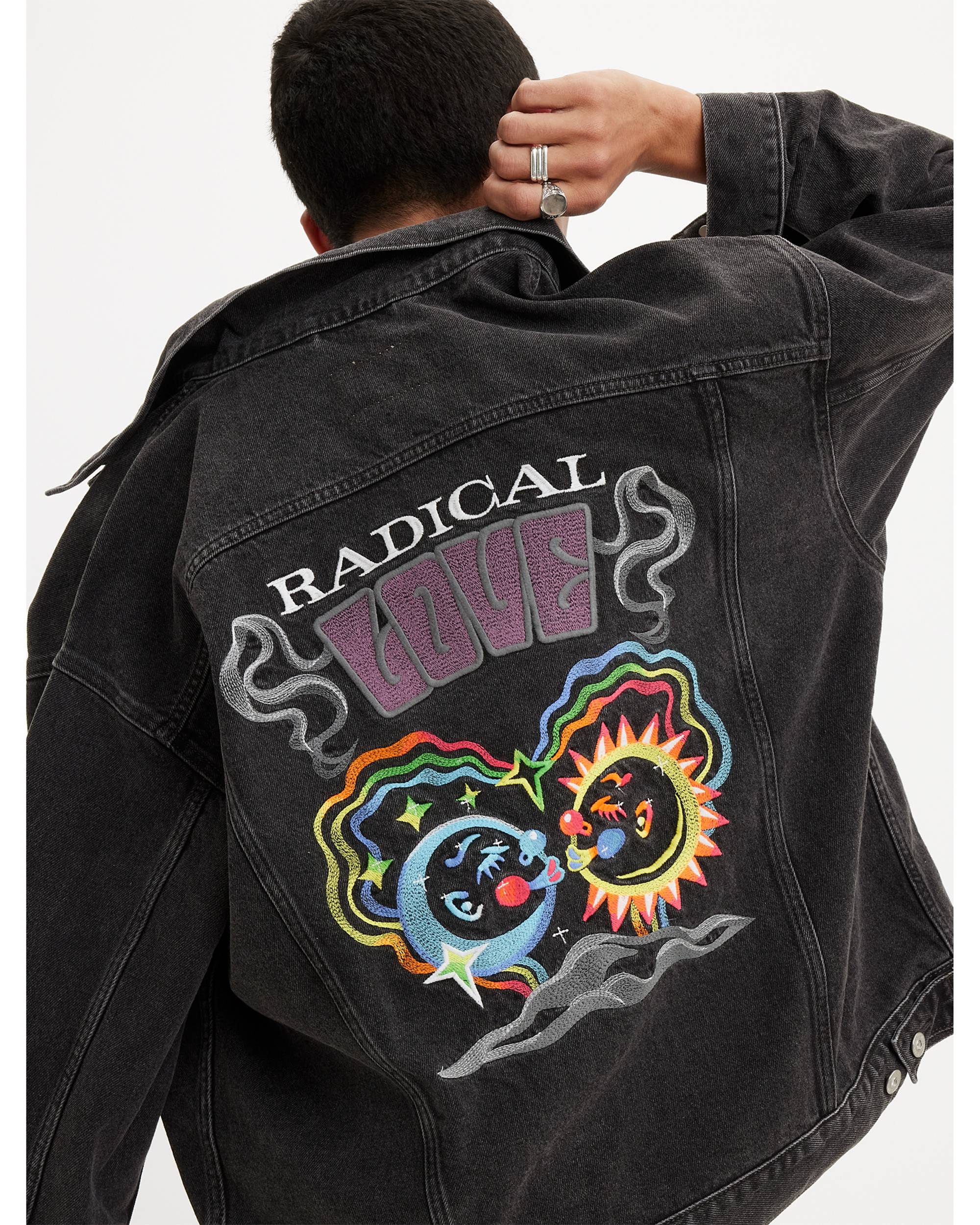 Levi's® Pride Liberation Trucker Jacket - Black | Levi's® US Levi's® Pride Liberation Trucker Jacket - Black | Levi's® US