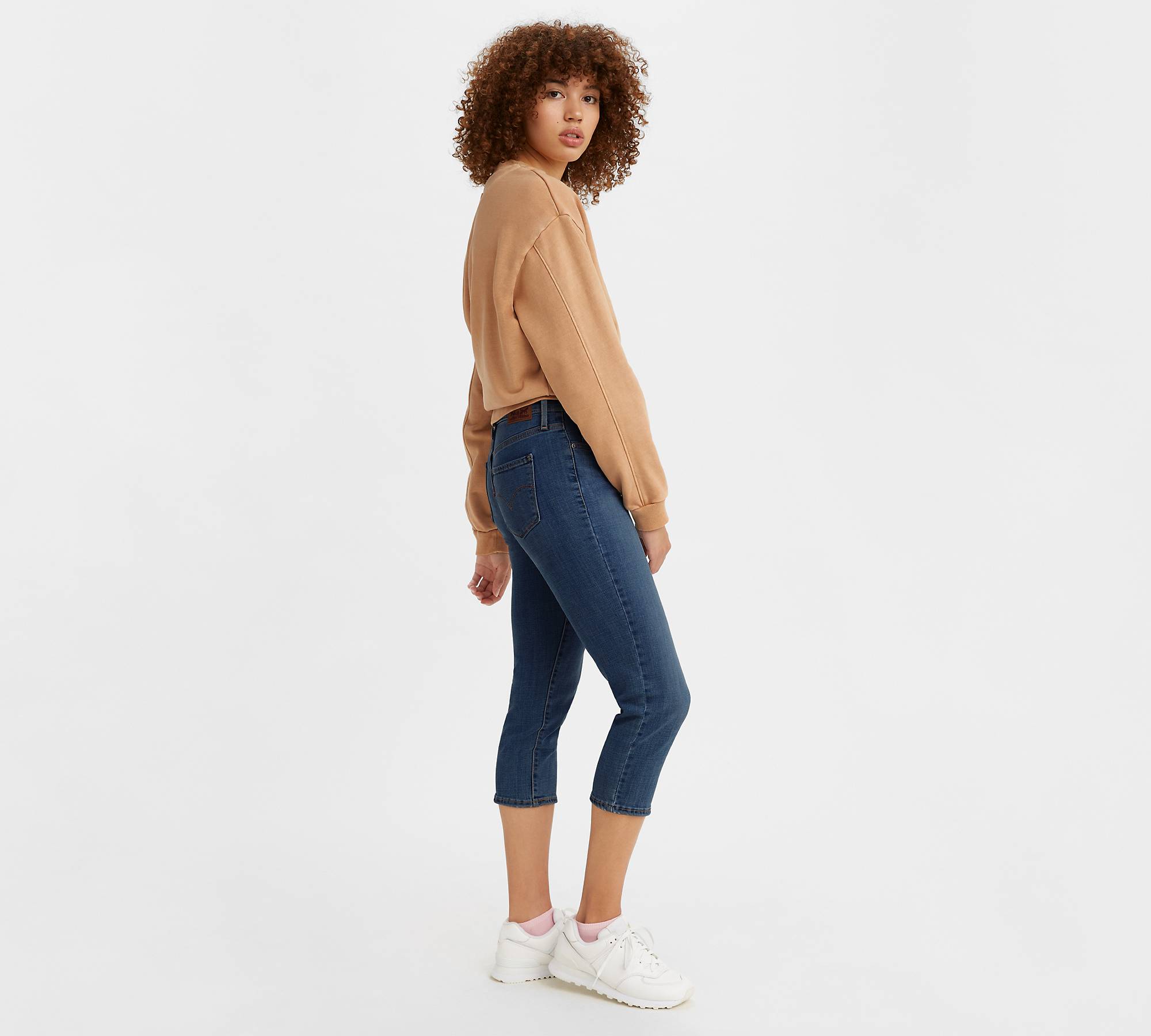 311 Shaping Skinny Capri Women's Jeans - Dark Wash | Levi's® US