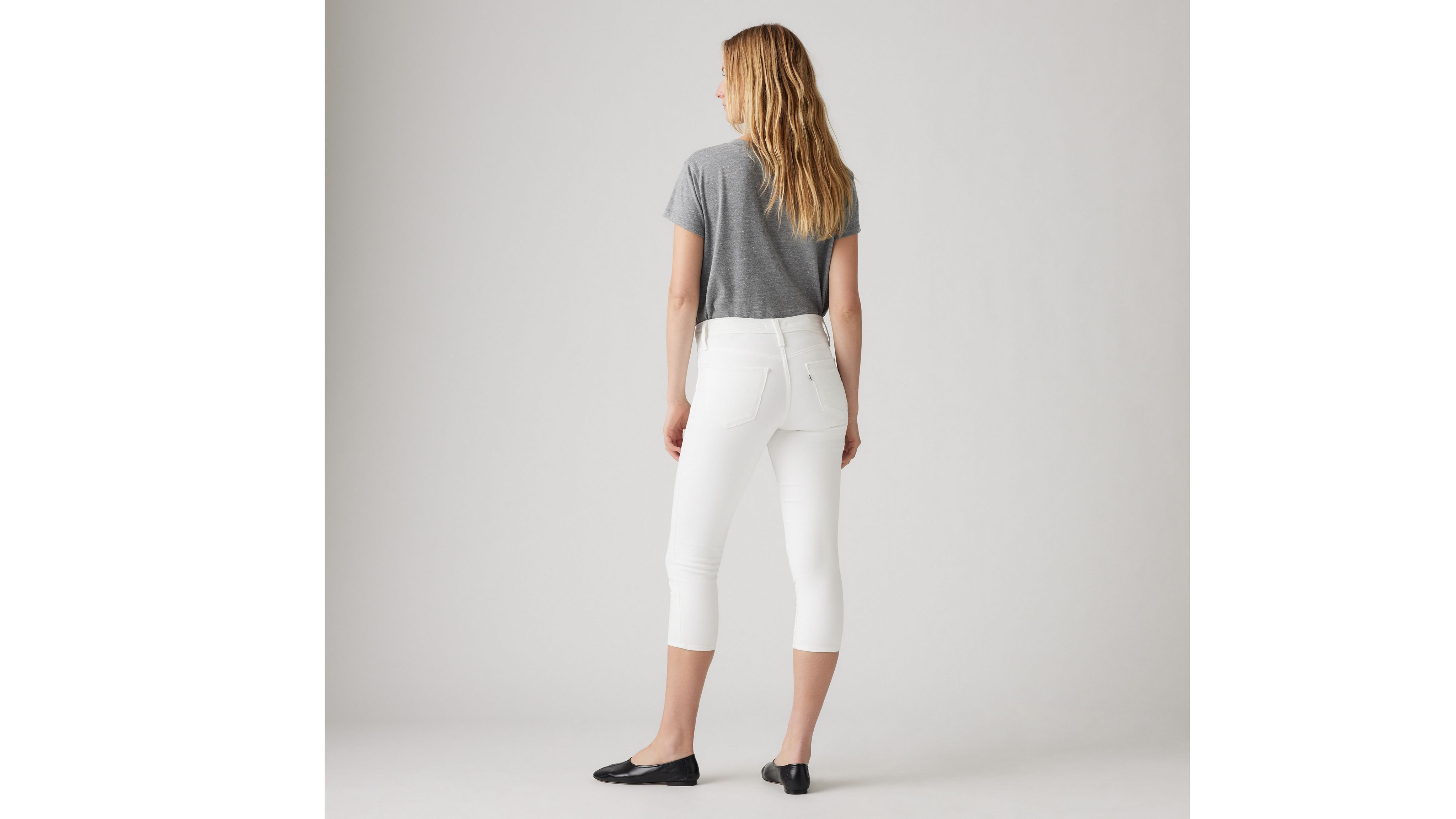 LEVI'S 311 SHAPING SKINNY CAPRI WOMEN'S JEANS 33 