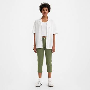 311 Shaping Skinny Capri Women's Jeans - Green | Levi's® US