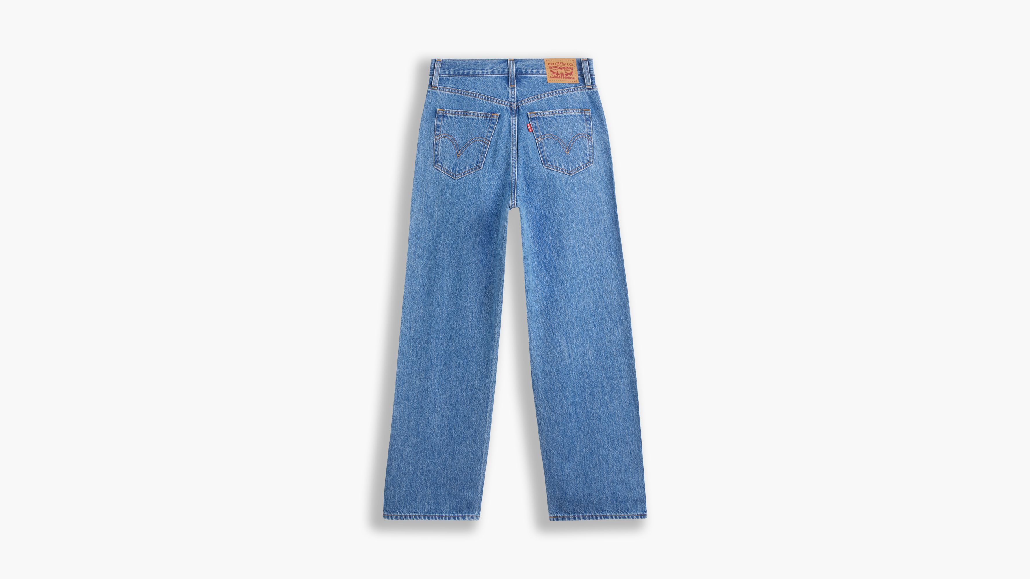 High-waisted Straight Jeans - Blue | Levi's® NO