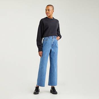 High-Waisted Straight Jeans 5