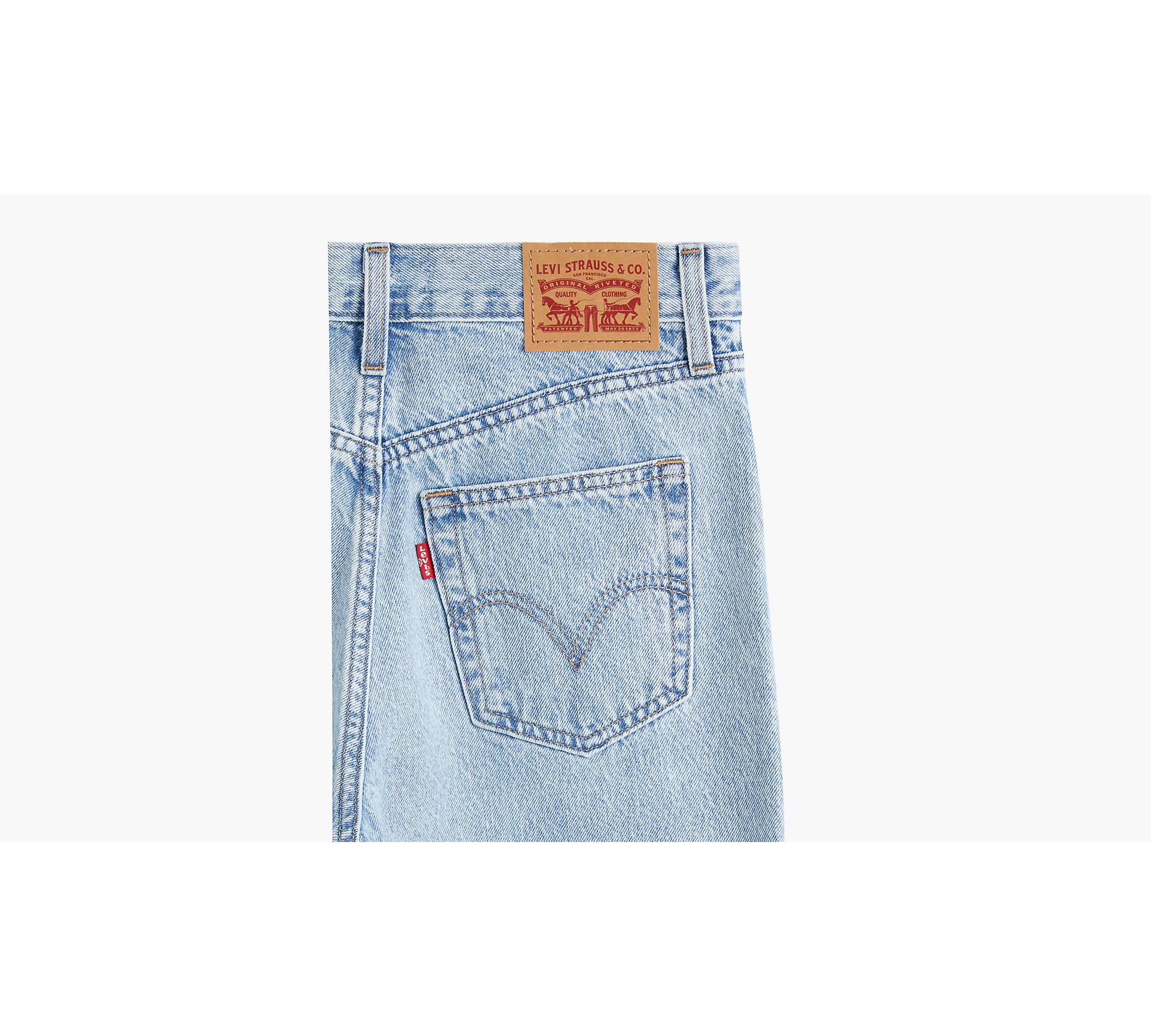 High Waisted Straight Women's Jeans - Light Wash