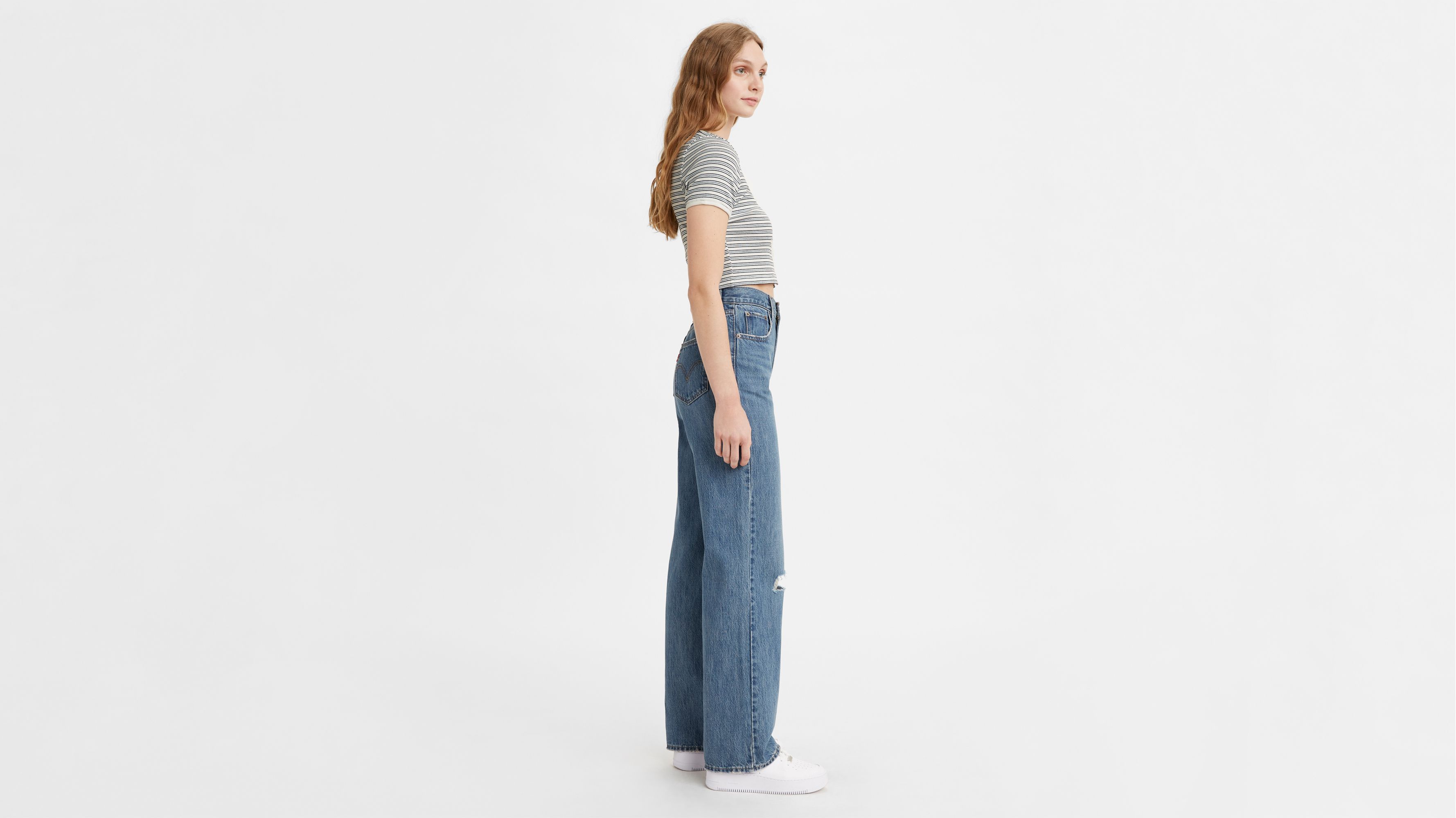 High Waisted Straight Women's Jeans 2