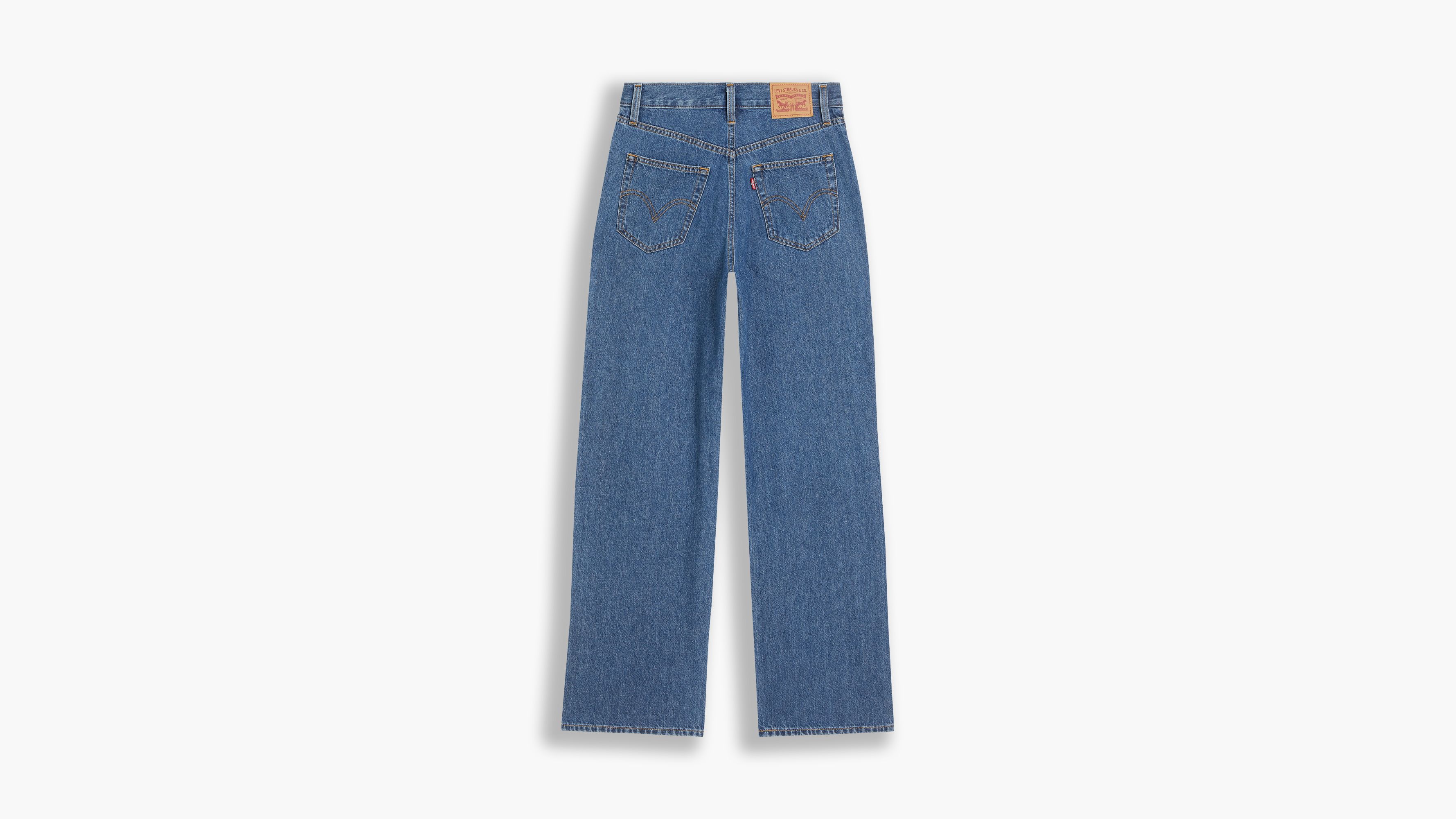 Jeans rectos de tiro alto 5