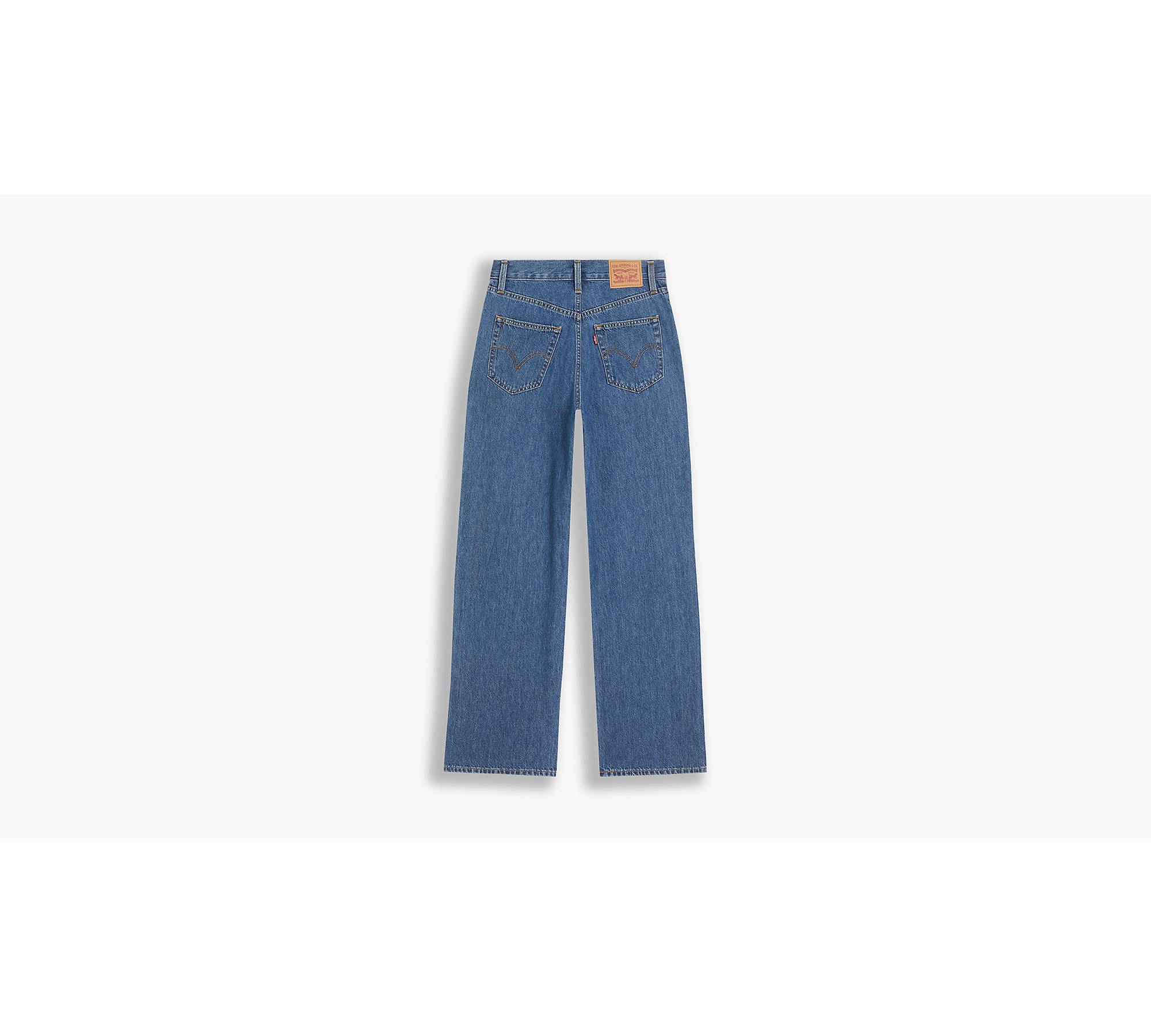 High Waisted Straight Jeans - Blue | Levi's® FR