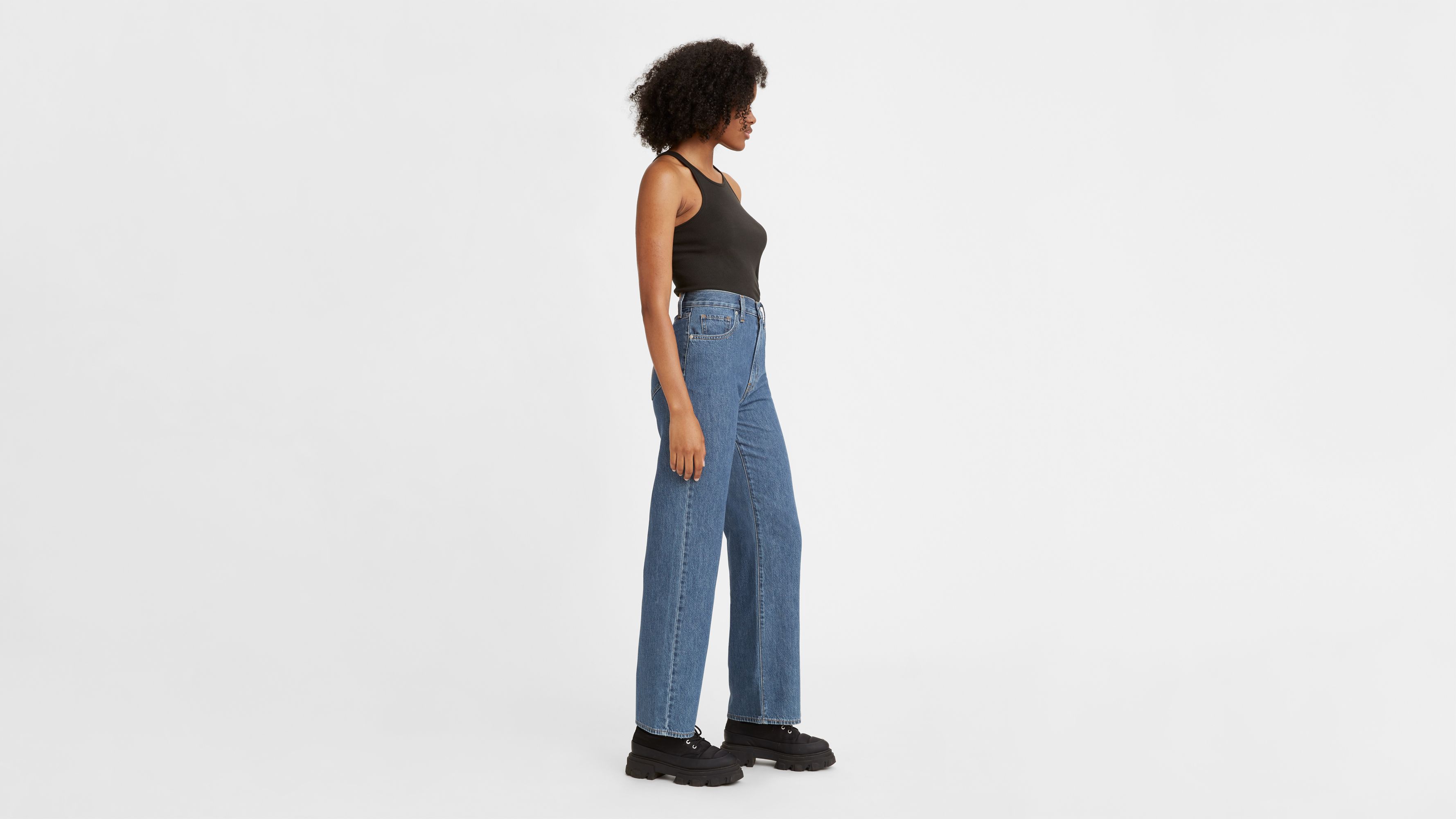 Jeans rectos de tiro alto 2