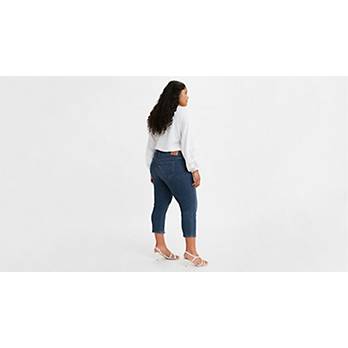 311 Shaping Skinny Capri Women's Jeans (Plus Size) 3