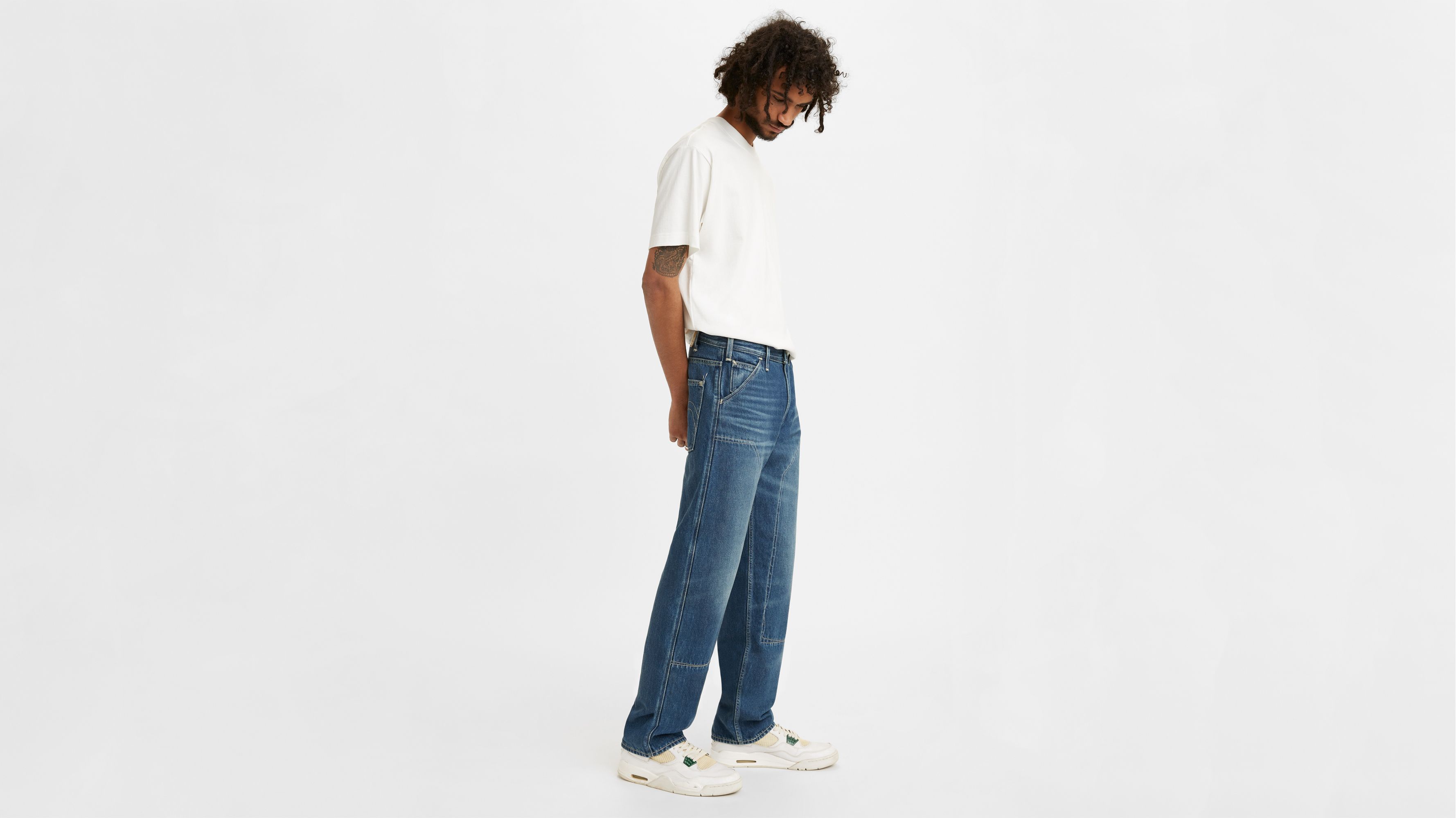 Workwear Loose Straight Men's Jeans