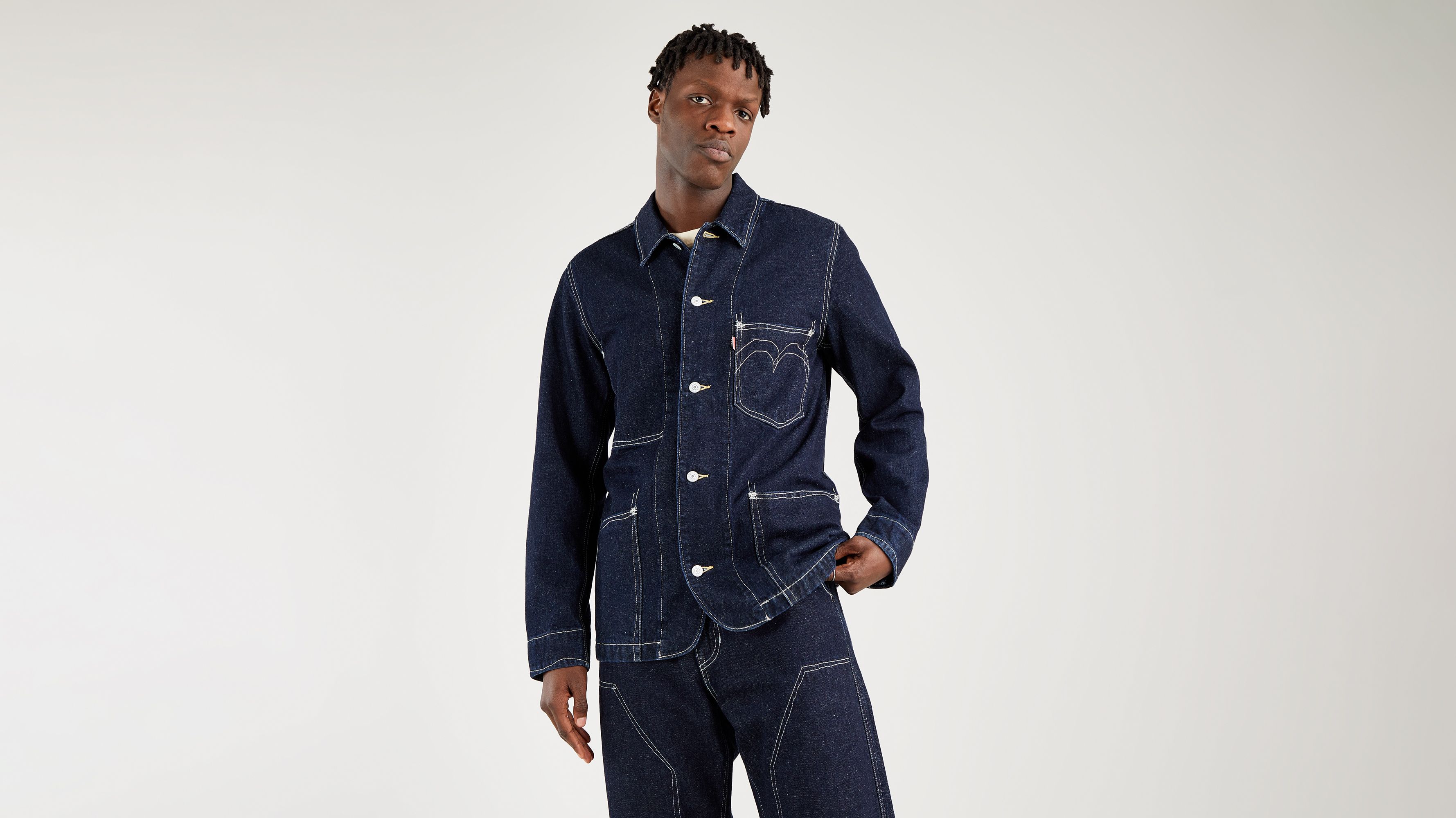 Levi's® Red™ Engineer Coat - Blue | Levi's® IT