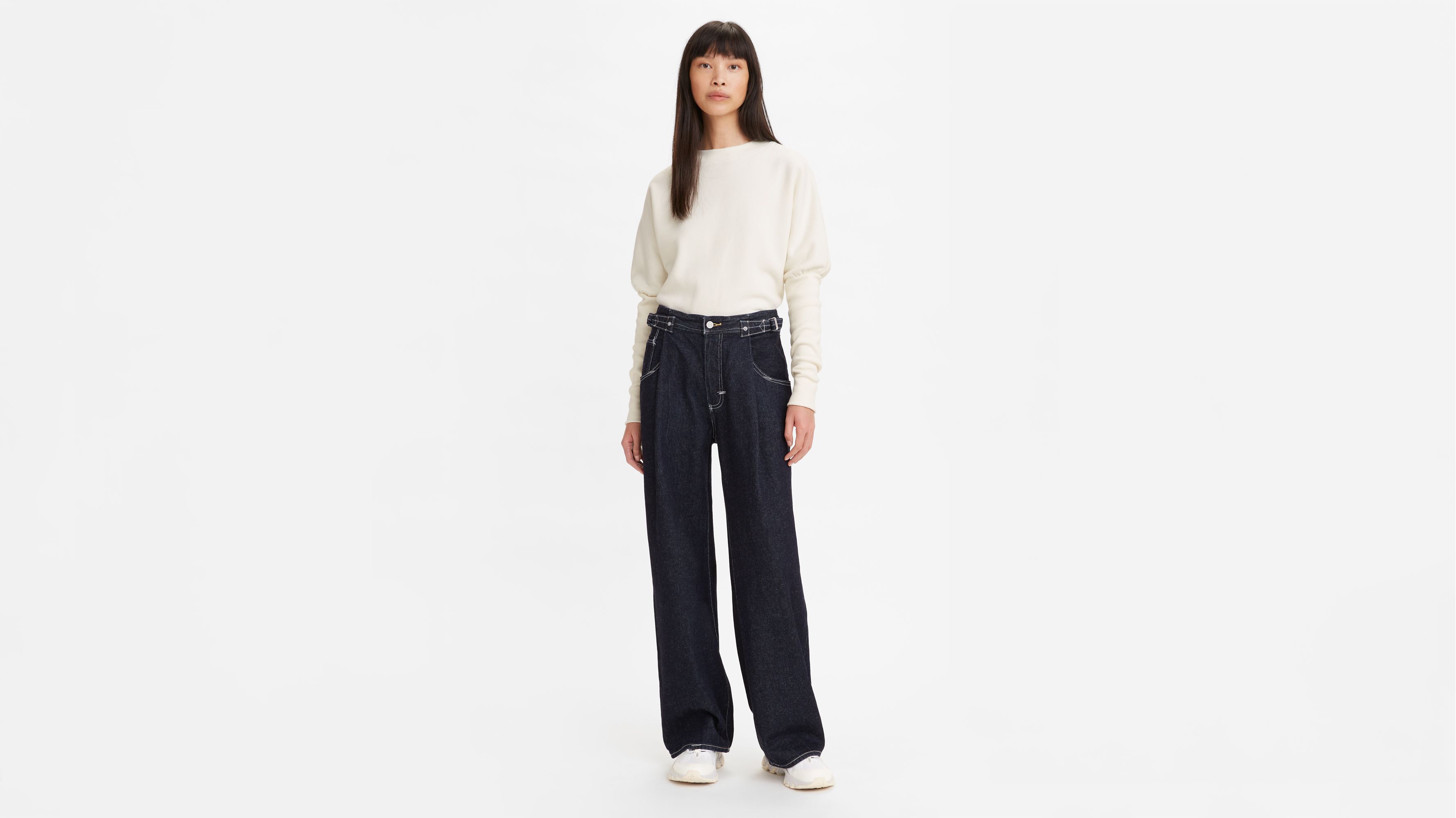 Low Loose Work Pants 1