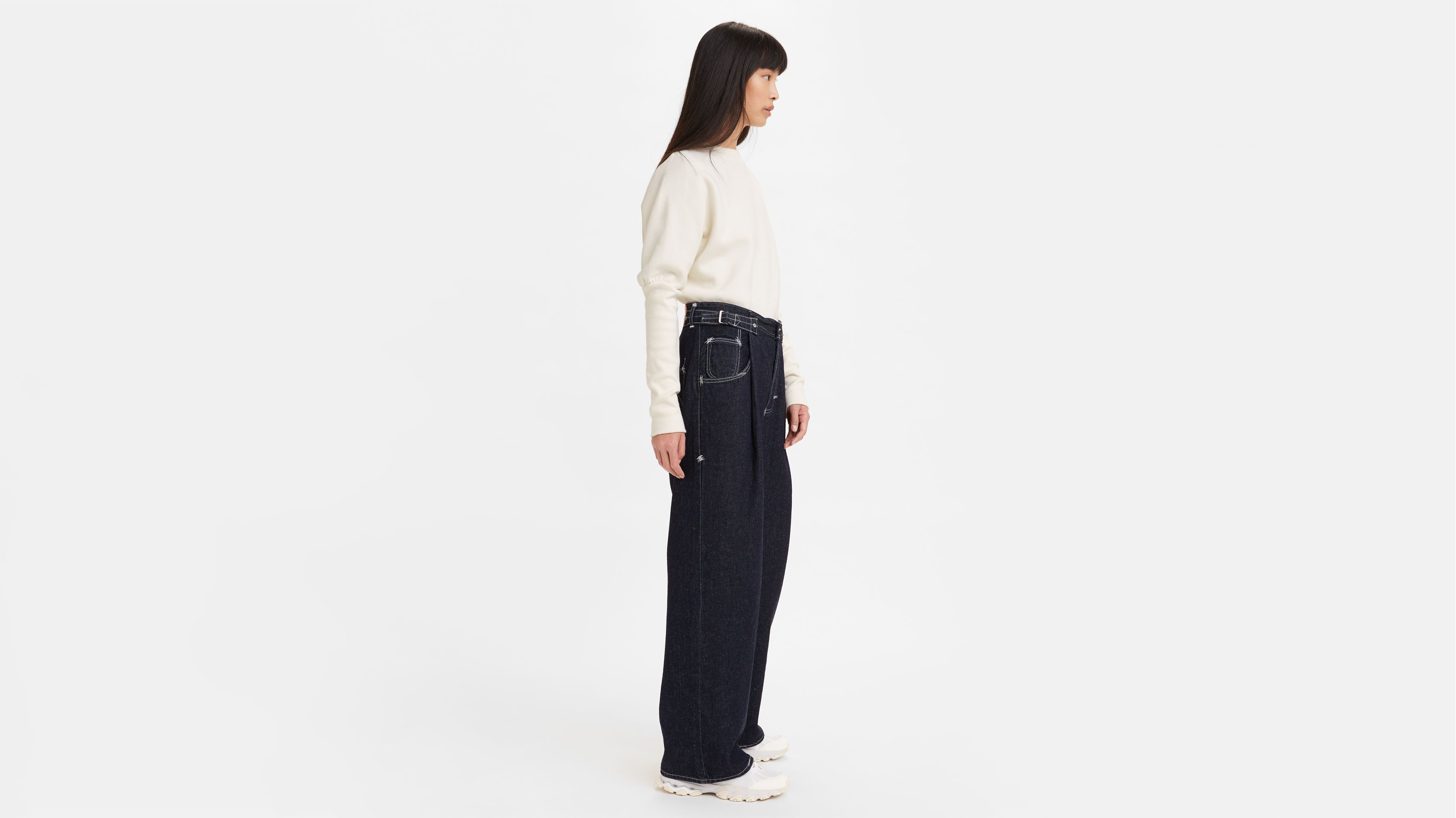 Low Loose Work Pants 2