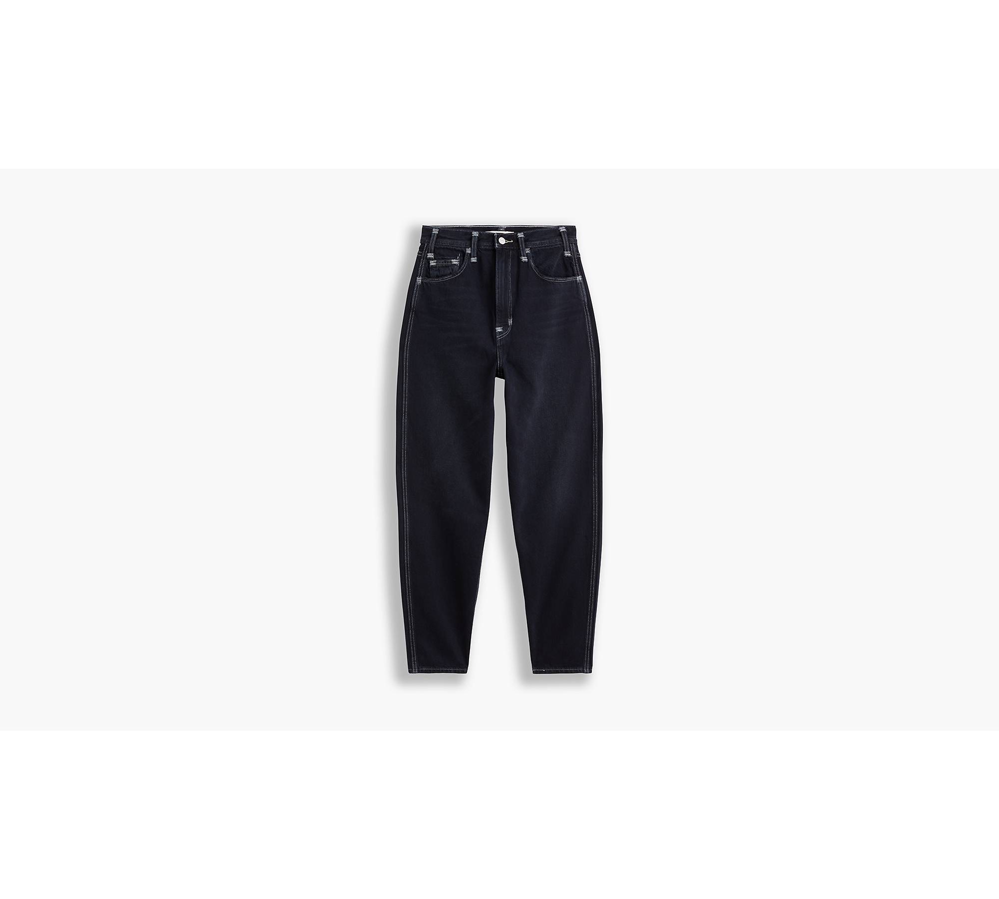 Levi’s® Red™ High Loose Tapered Jeans - Black | Levi's® BE