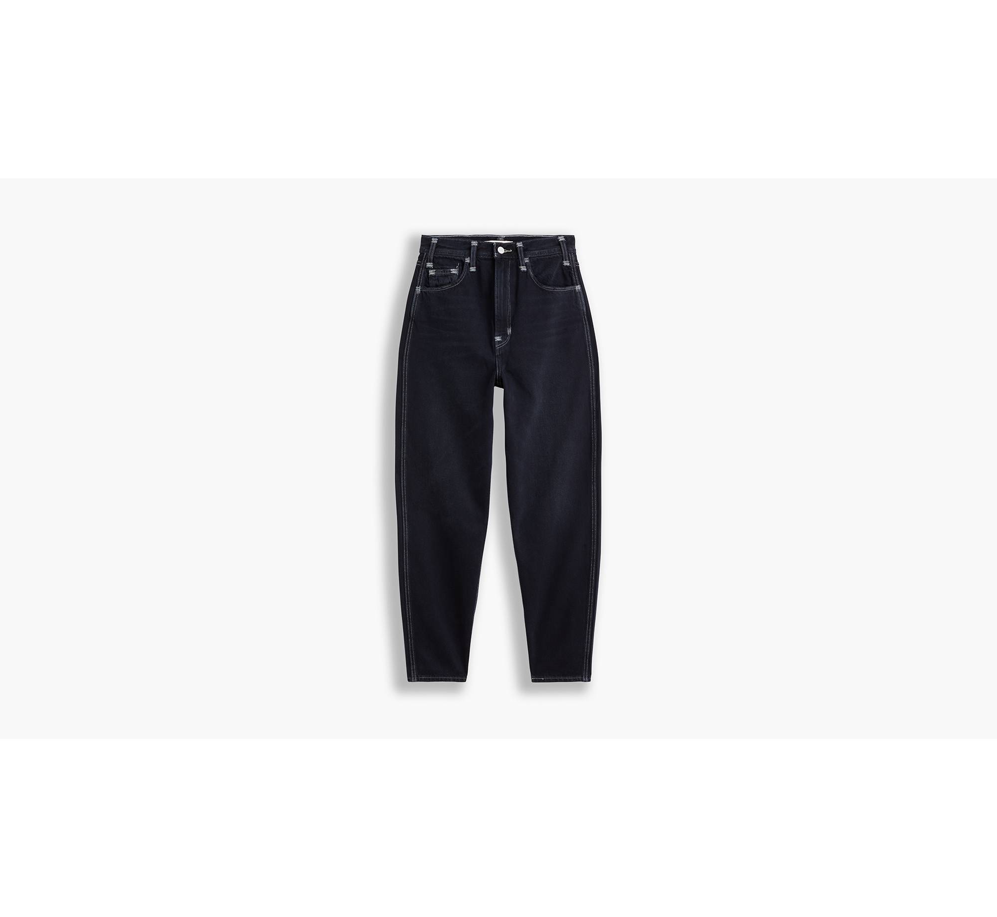 Levi's® Red™ High Loose Tapered Jeans - Black | Levi's® GB