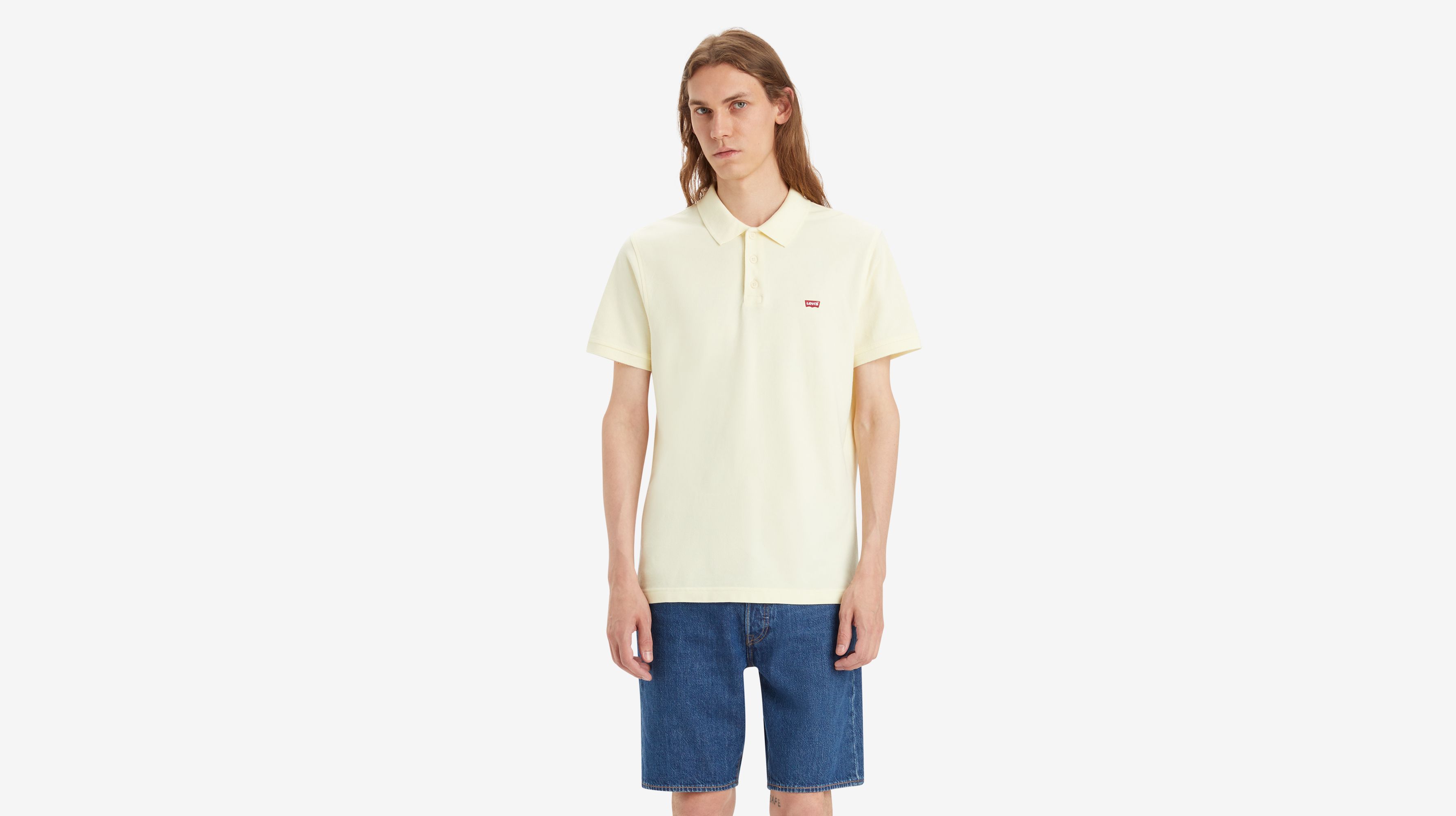 Sweater Knit Polo - Orange | Levi