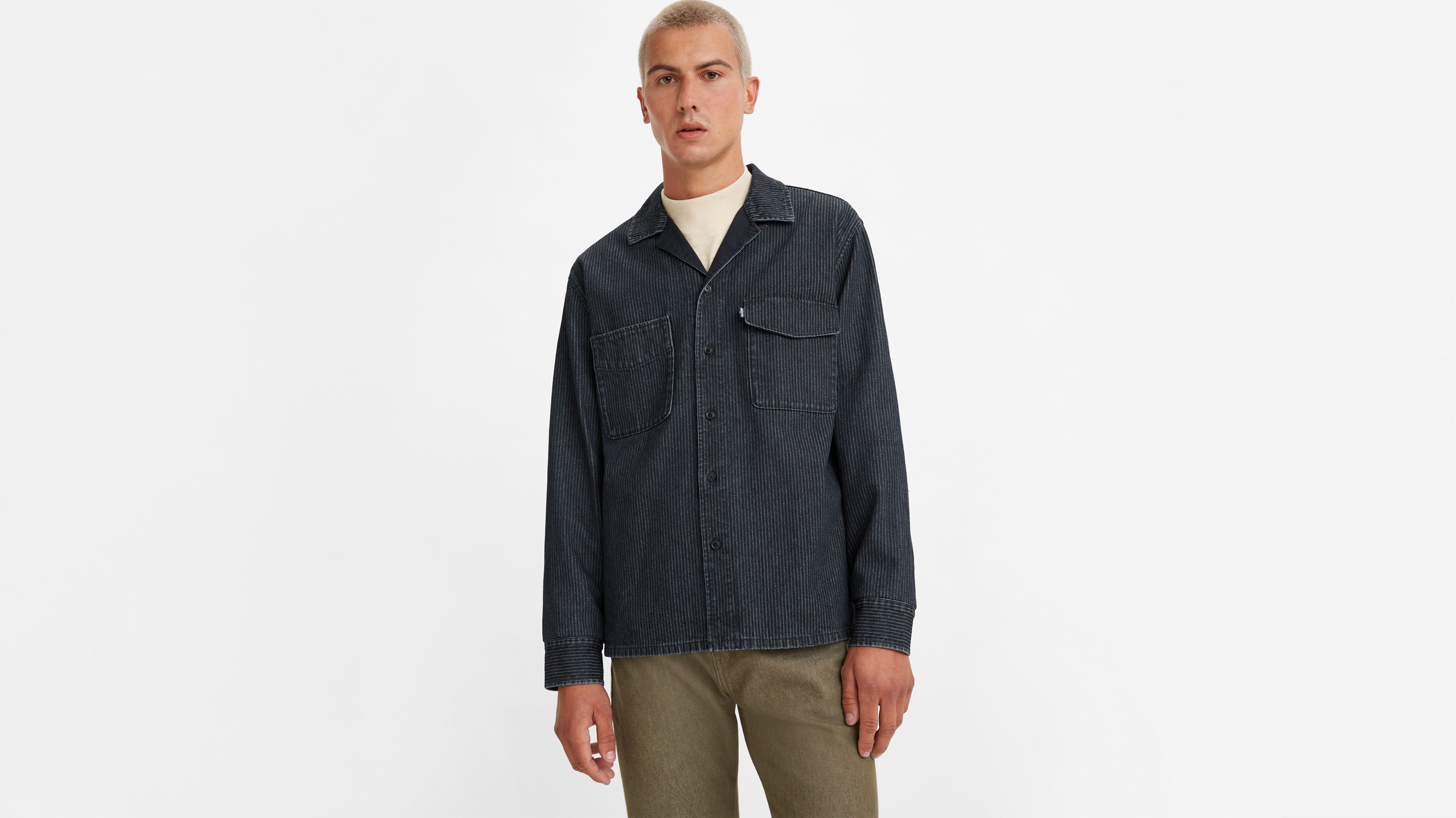 Outpost Camp Collar Shirt Blue Levi's® US