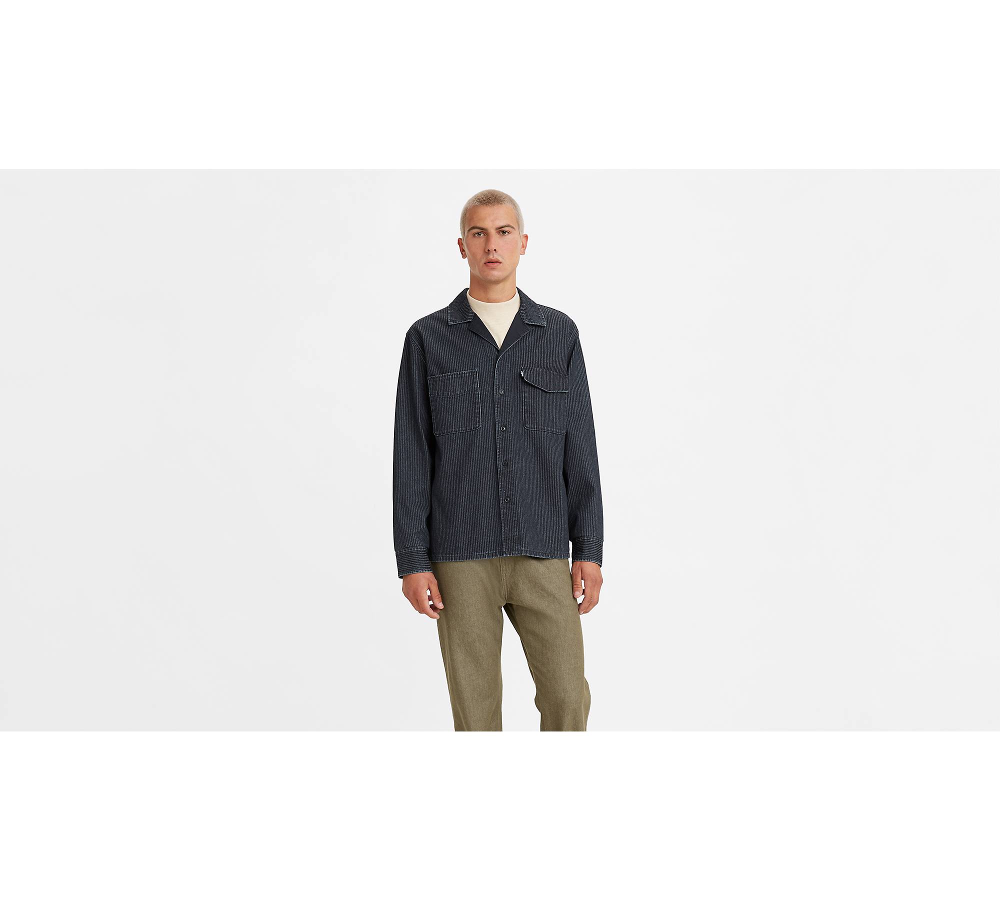 Outpost Camp Collar Shirt - Blue | Levi's® US