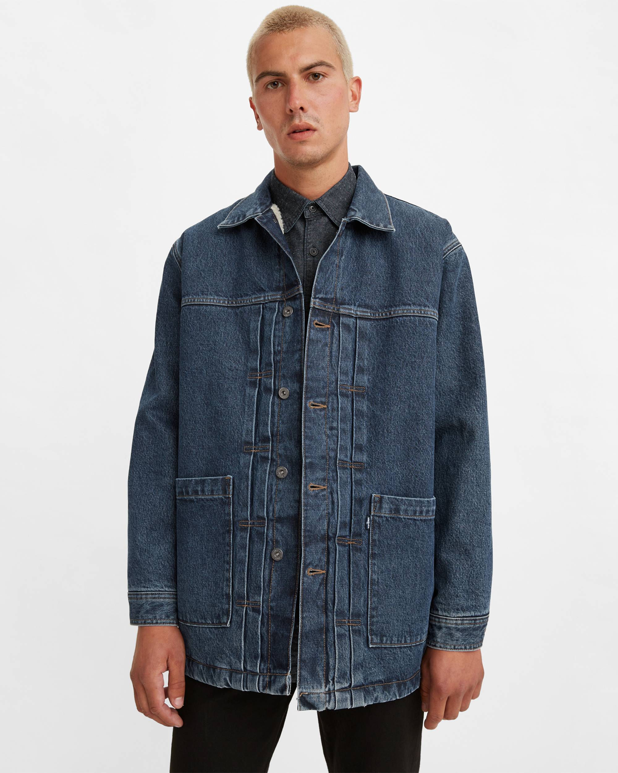 Slouchy Type Ii Trucker Jacket - Medium Wash | Levi's® US Slouchy Type Ii Trucker Jacket - Medium Wash | Levi's® US