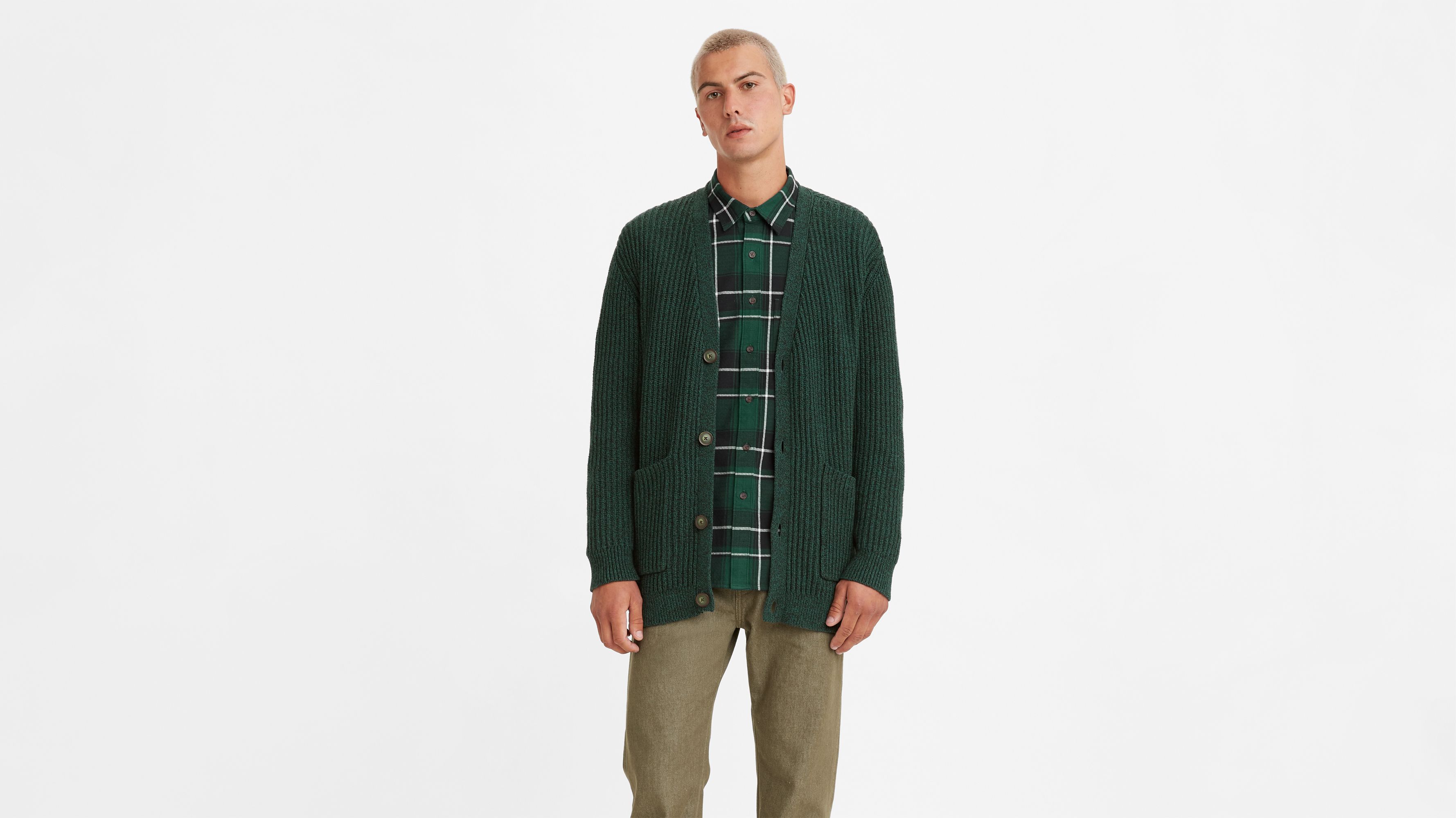 2 pocket Cardigan Green Levi s US