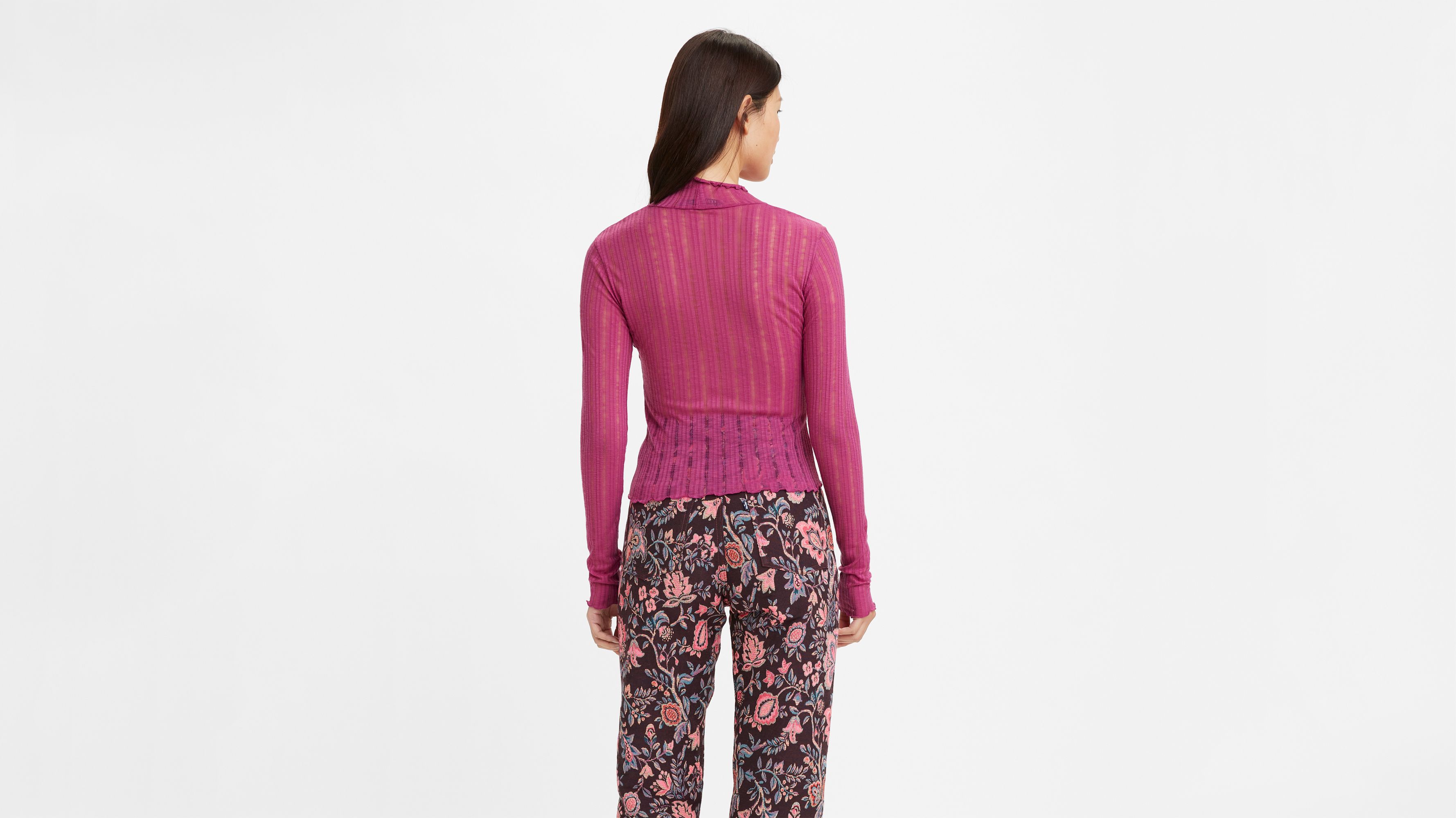 Mockneck Long Sleeve Shirt 2