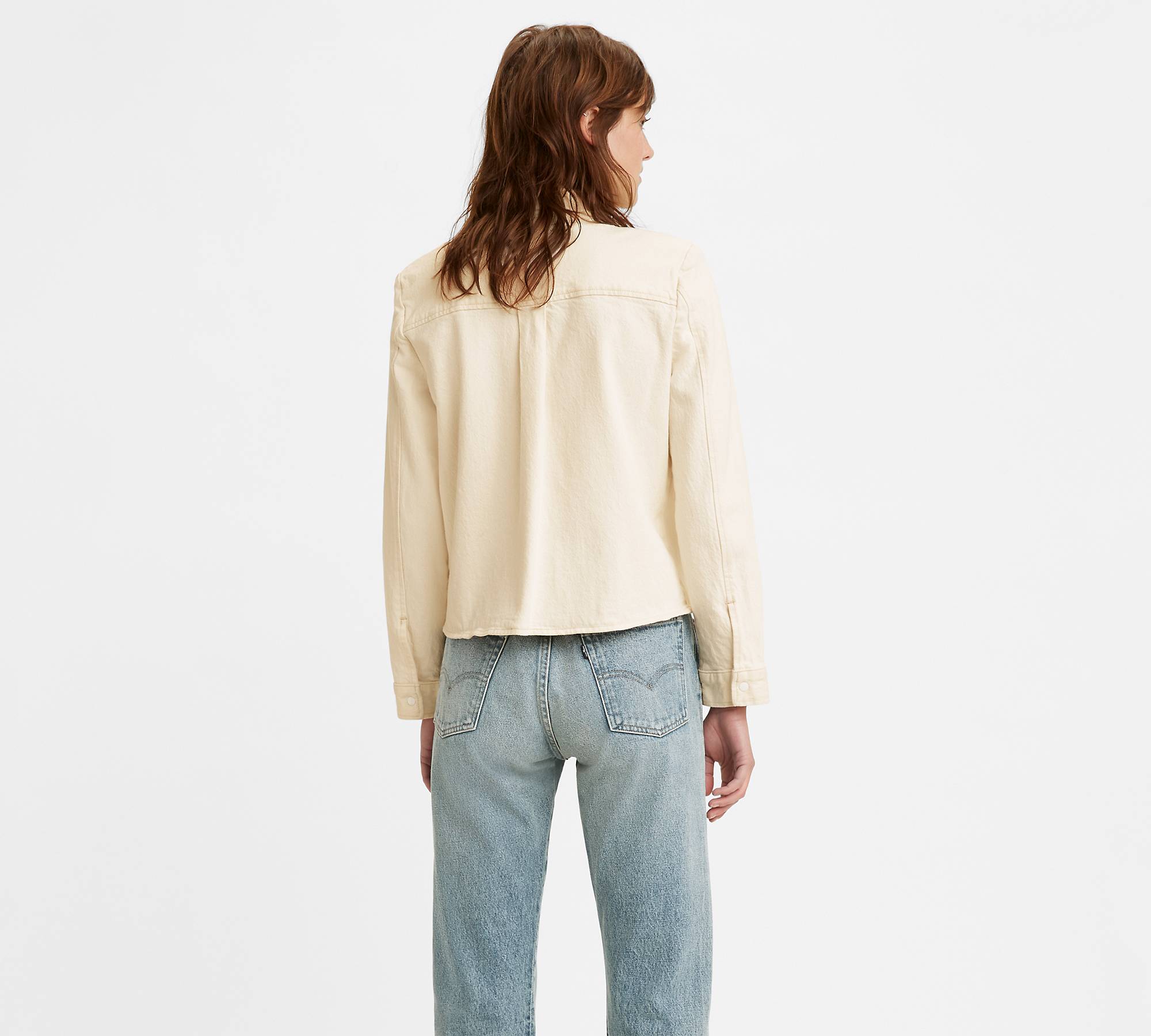 Levi's® Made & Crafted® Bold Shoulder Shirt - Neutral | Levi's® GB