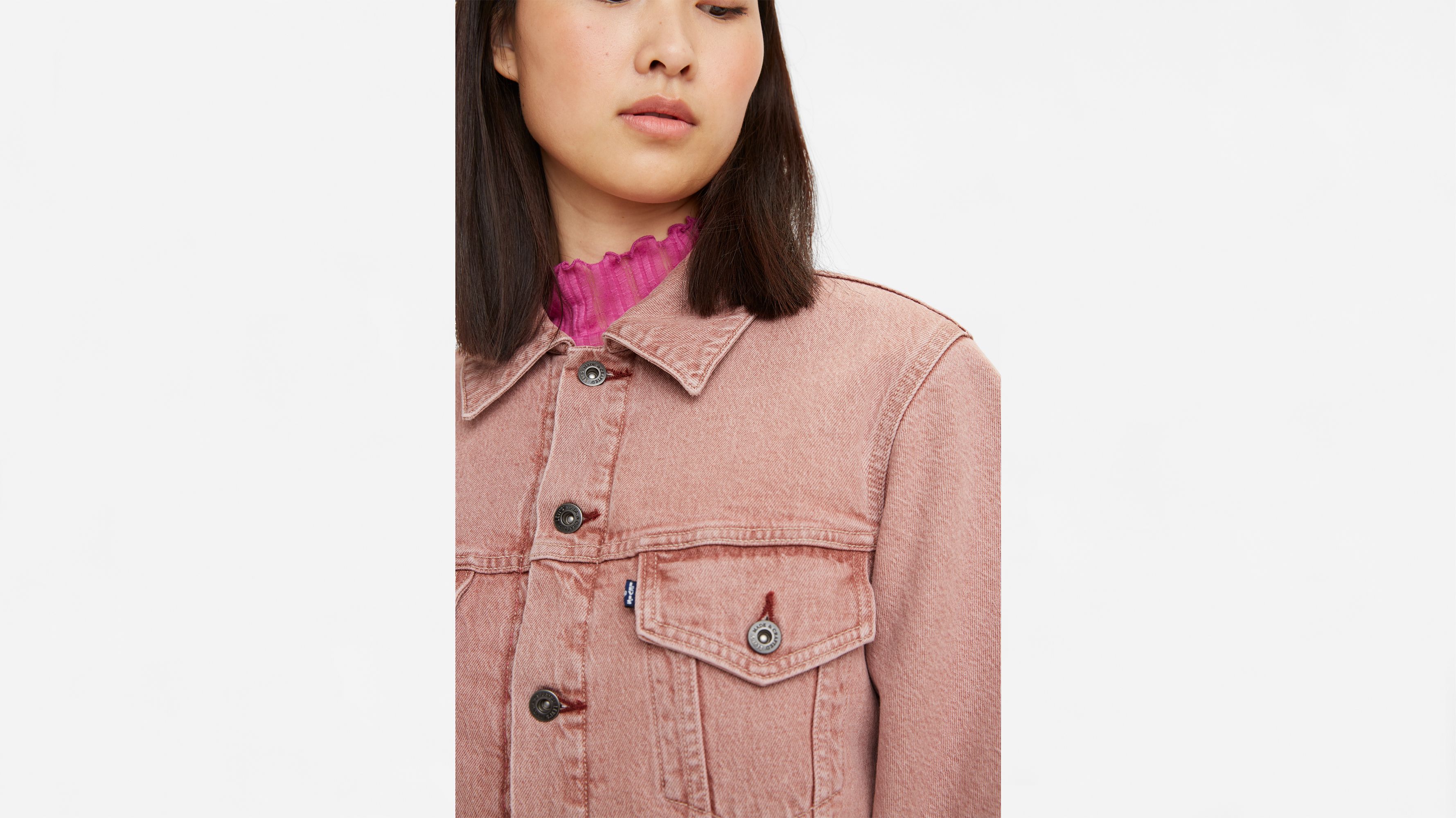 Wedge Sleeve Trucker Jacket 3