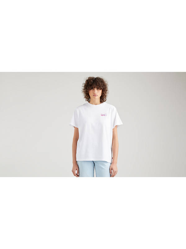Graphic Jet Tee - White | Levi's® AT