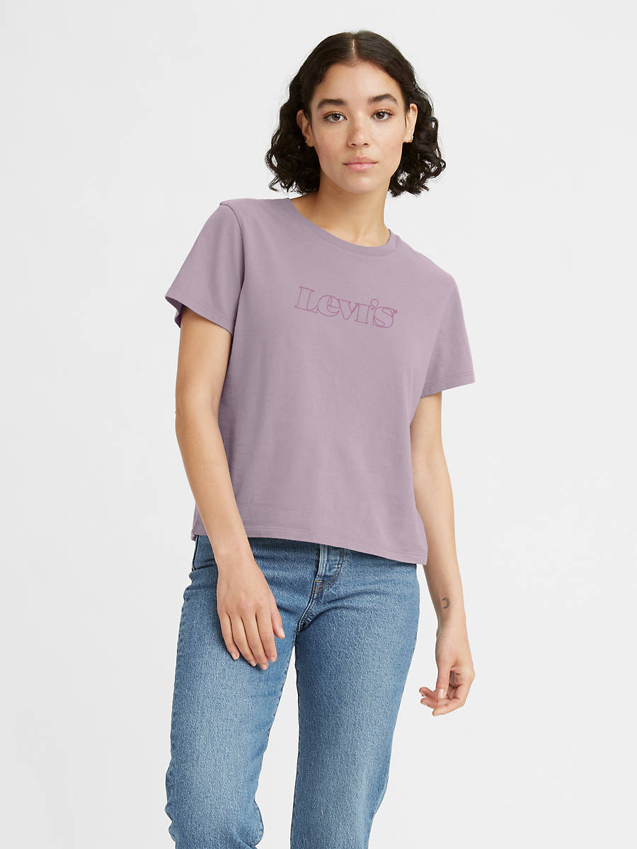 Levi's Graphic Jordie Women's T-Shirt (Winsome Orchid)