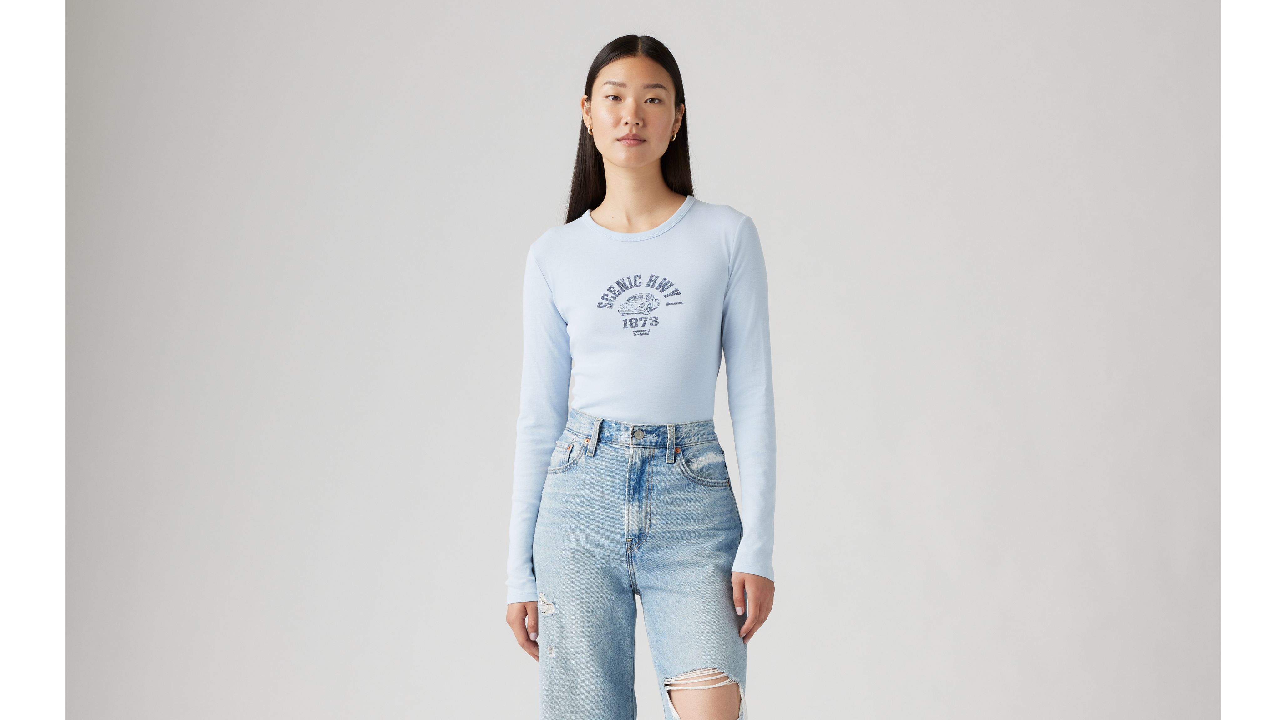 Graphic Long Sleeve Rickie T-Shirt 1