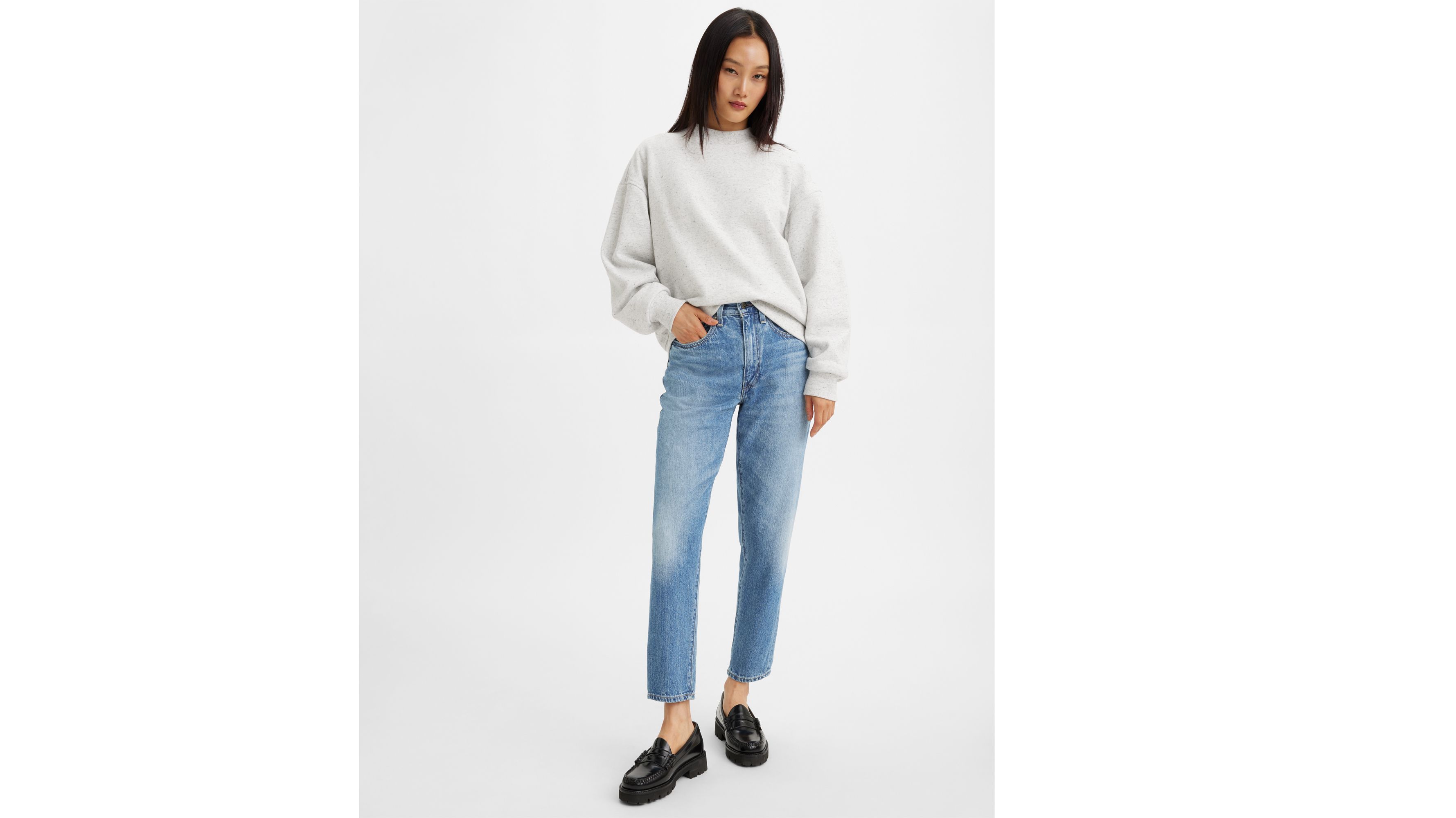 Levi's® Made & Crafted® High Rise Boyfriend - Blue | Levi's® KZ