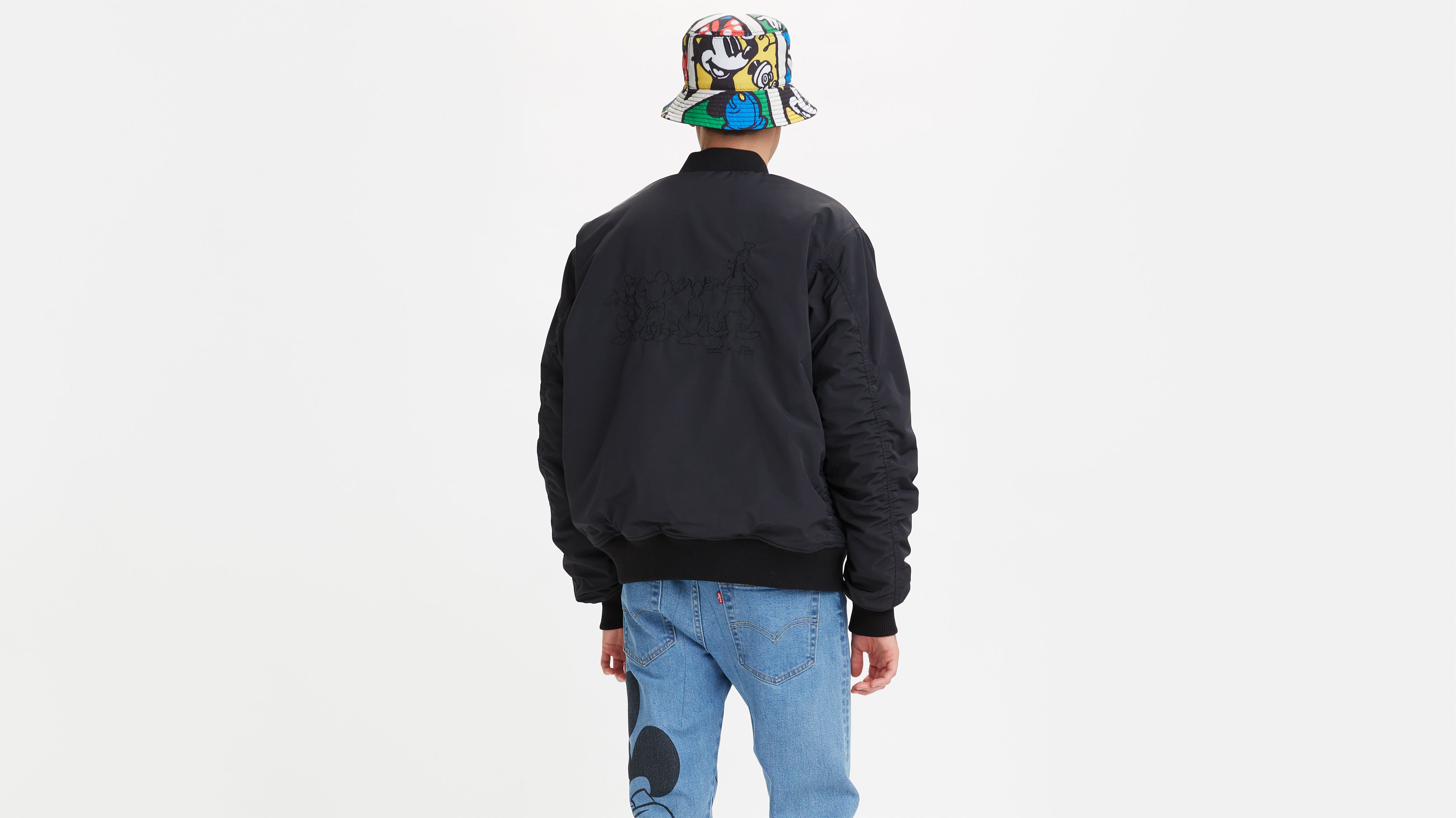 levis reversible bomber jacket