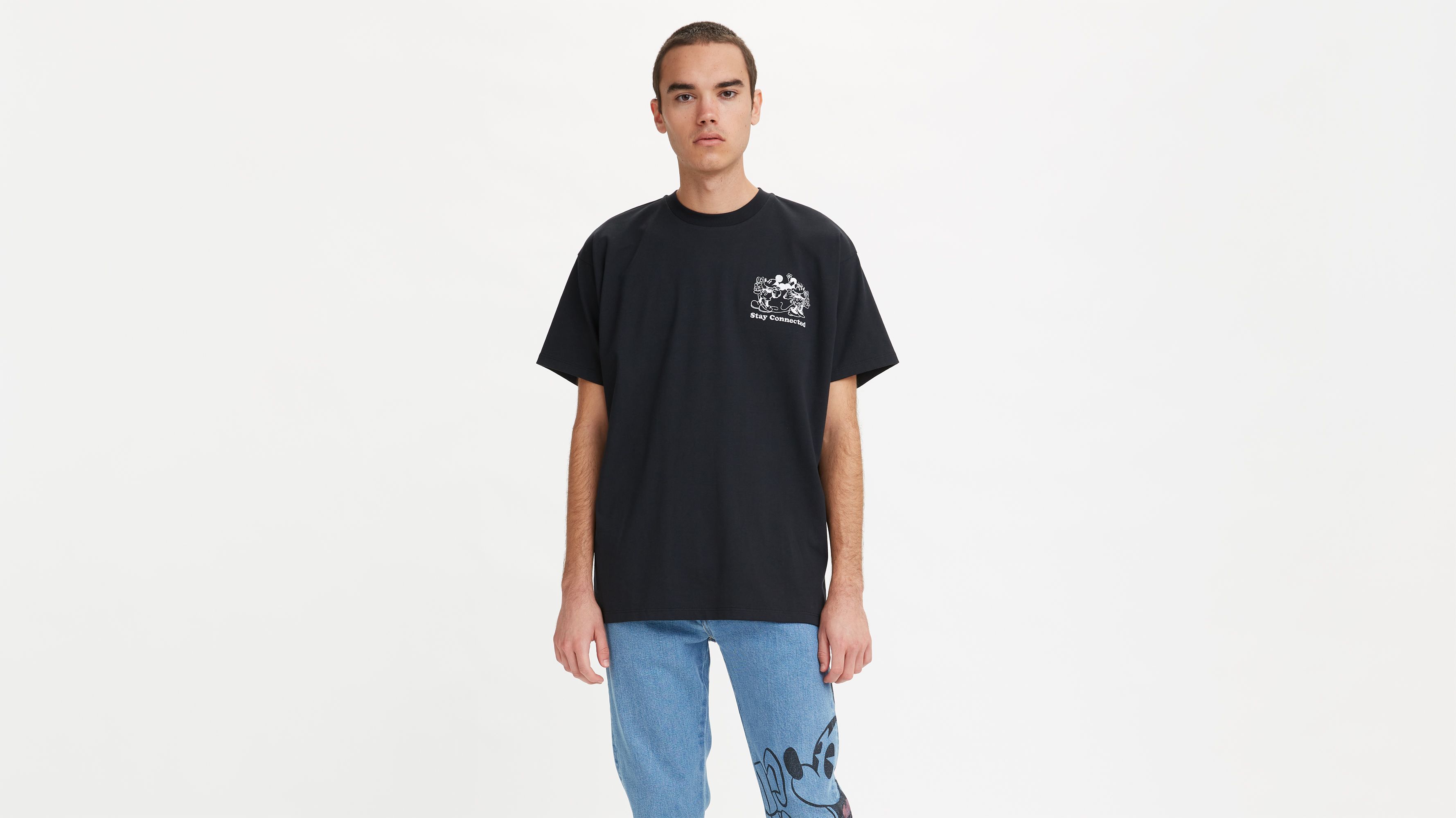 levis t shirt mickey