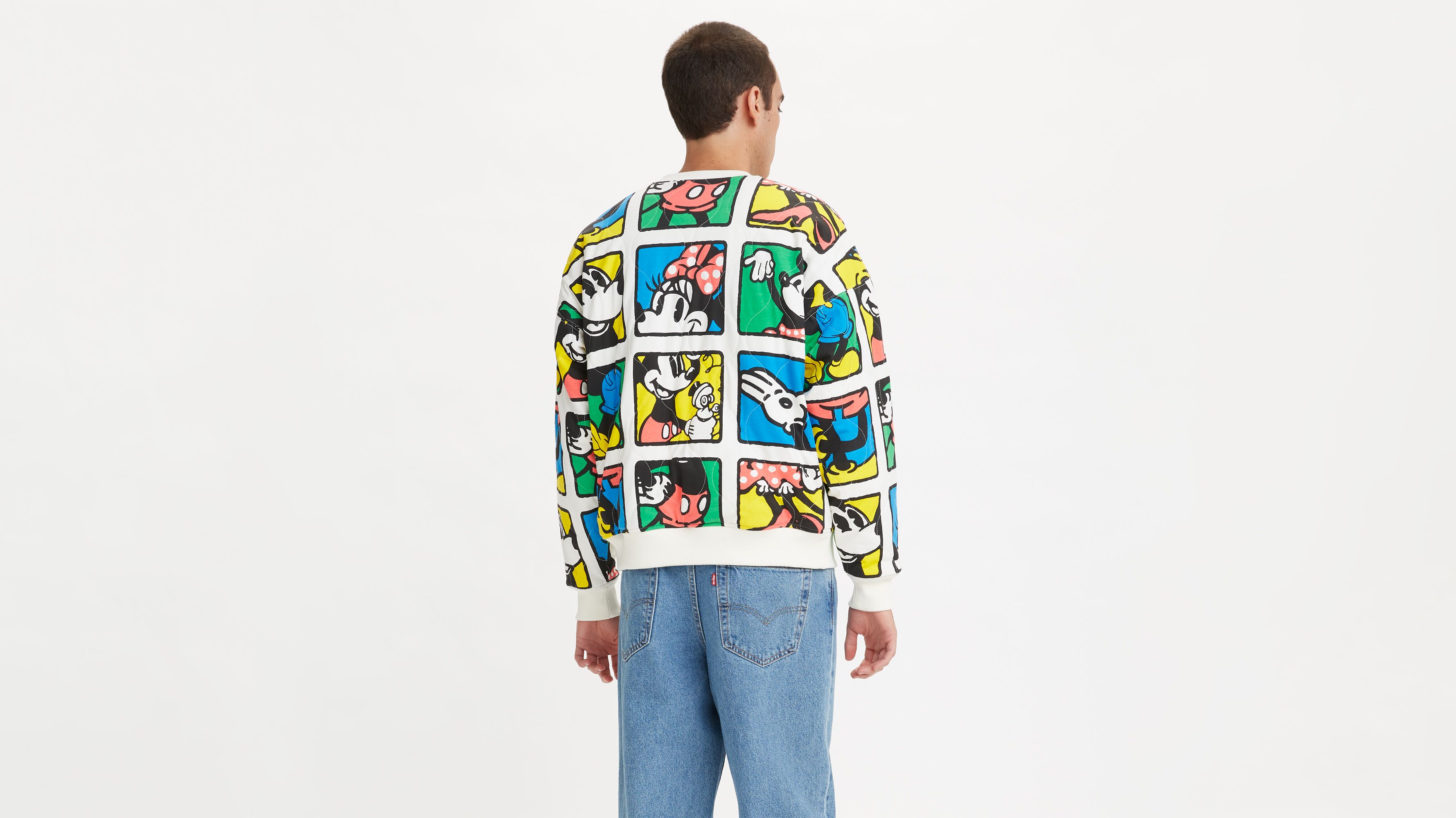 levi's mickey mouse sweater