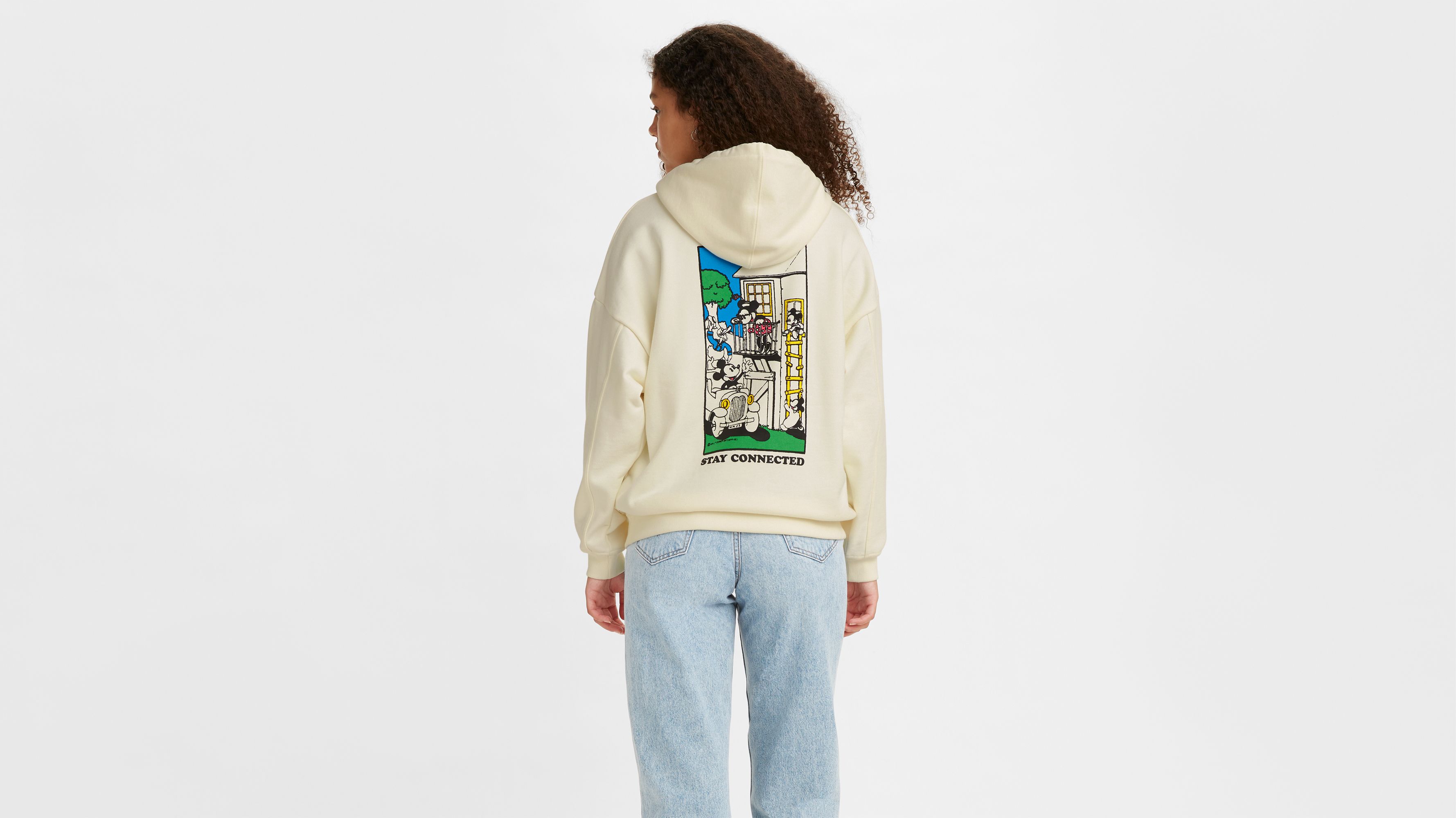 graphic hoodie levis
