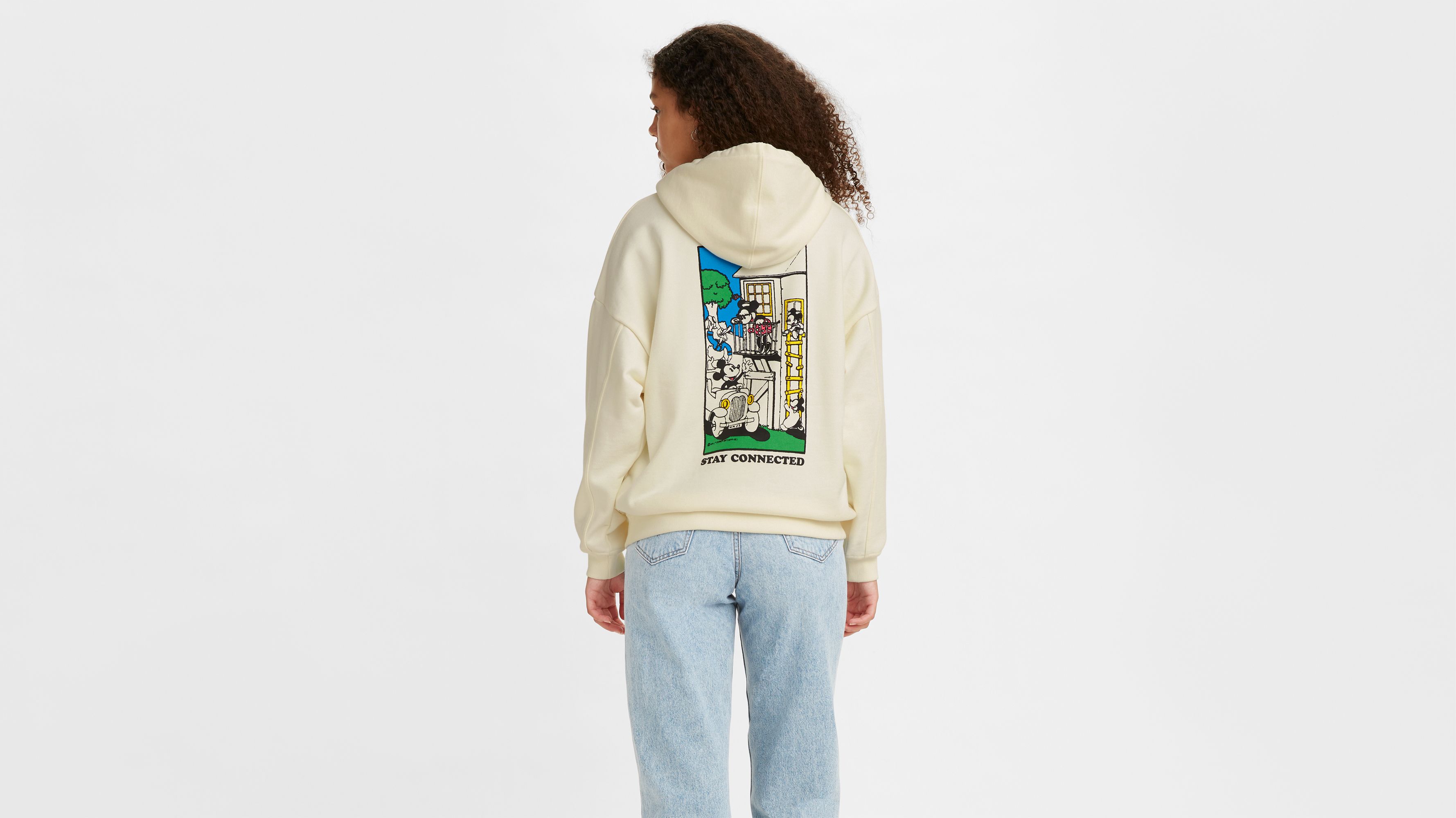 levi's x mickey mouse hoodie